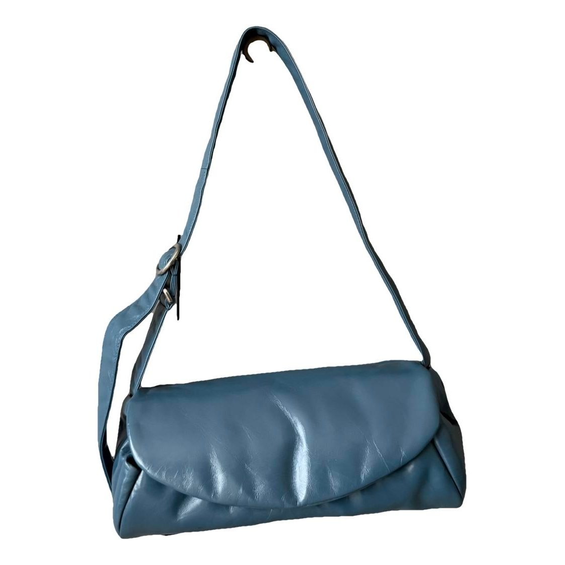 Patent leather handbag