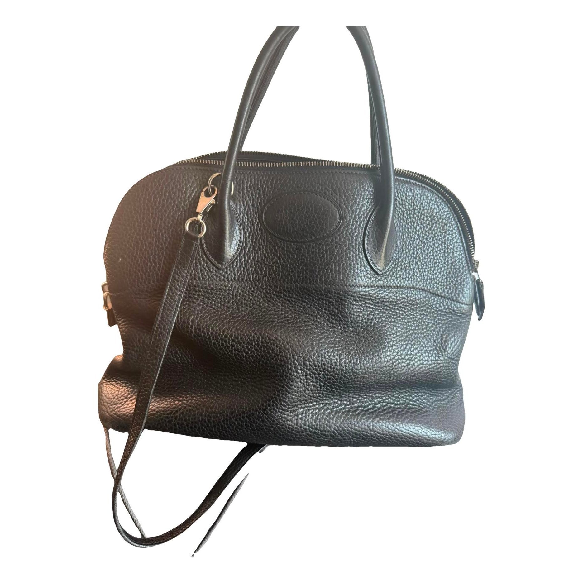 Bolide leather handbag