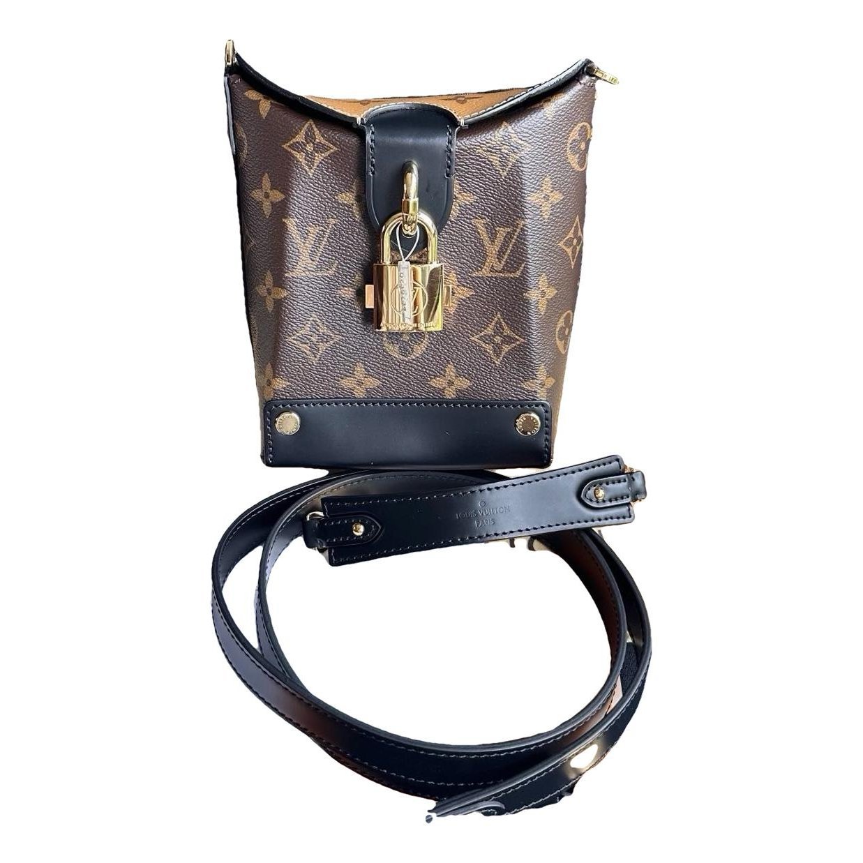 Bento Box leather handbag