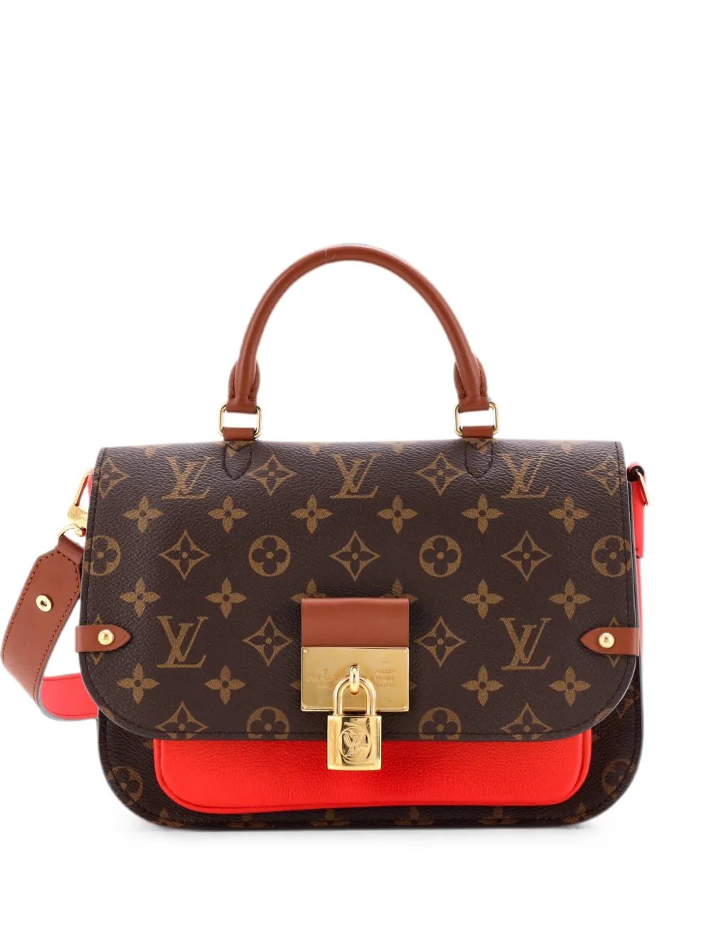 Vaugirard Handbag Monogram Canvas with Leather satchel