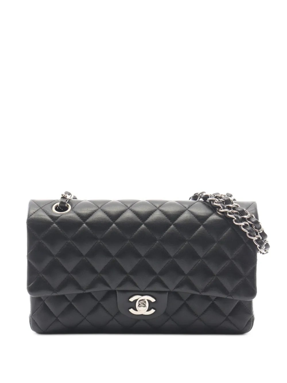 2018-2019 Double Flap Matelassé leather shoulder bag
