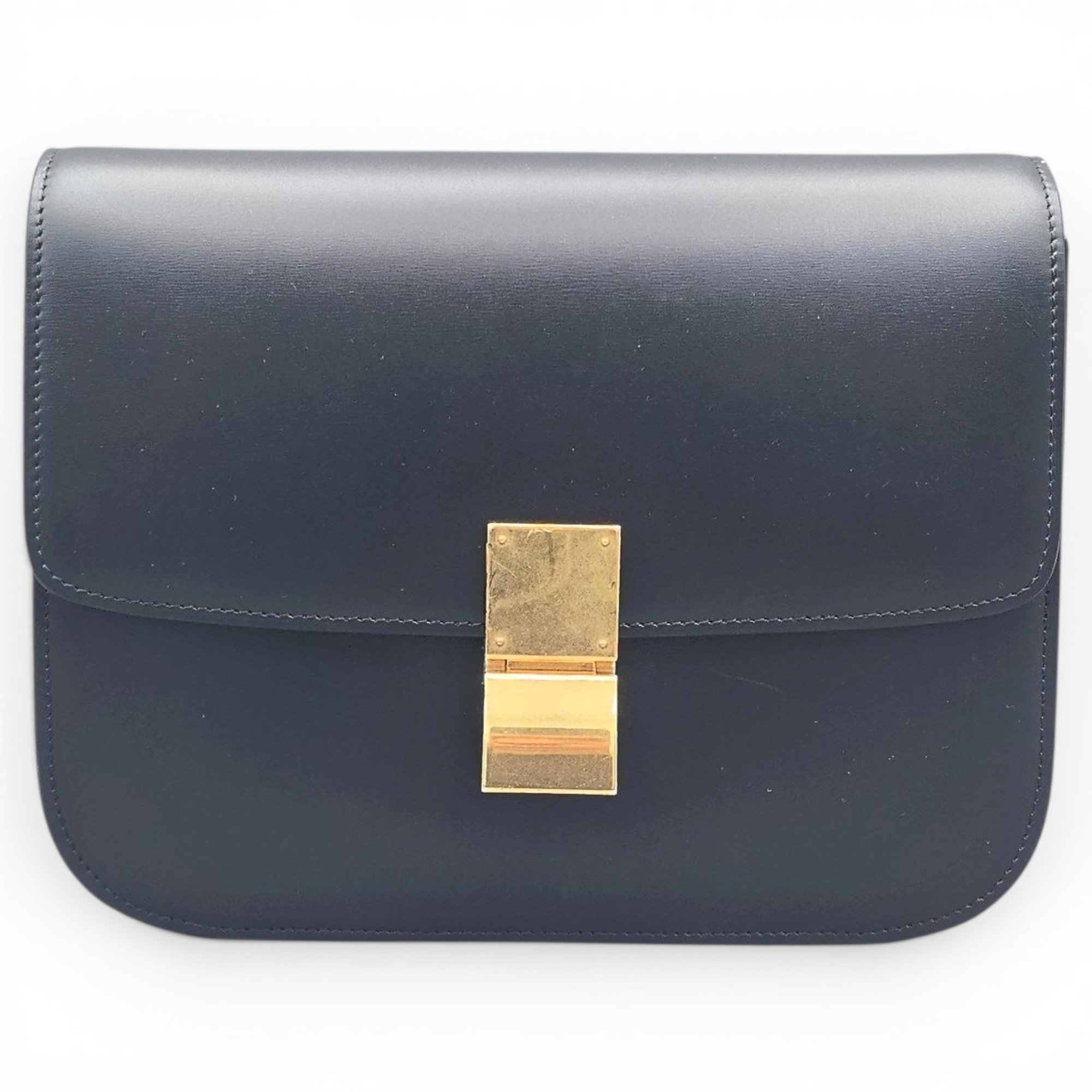 Classic leather handbag