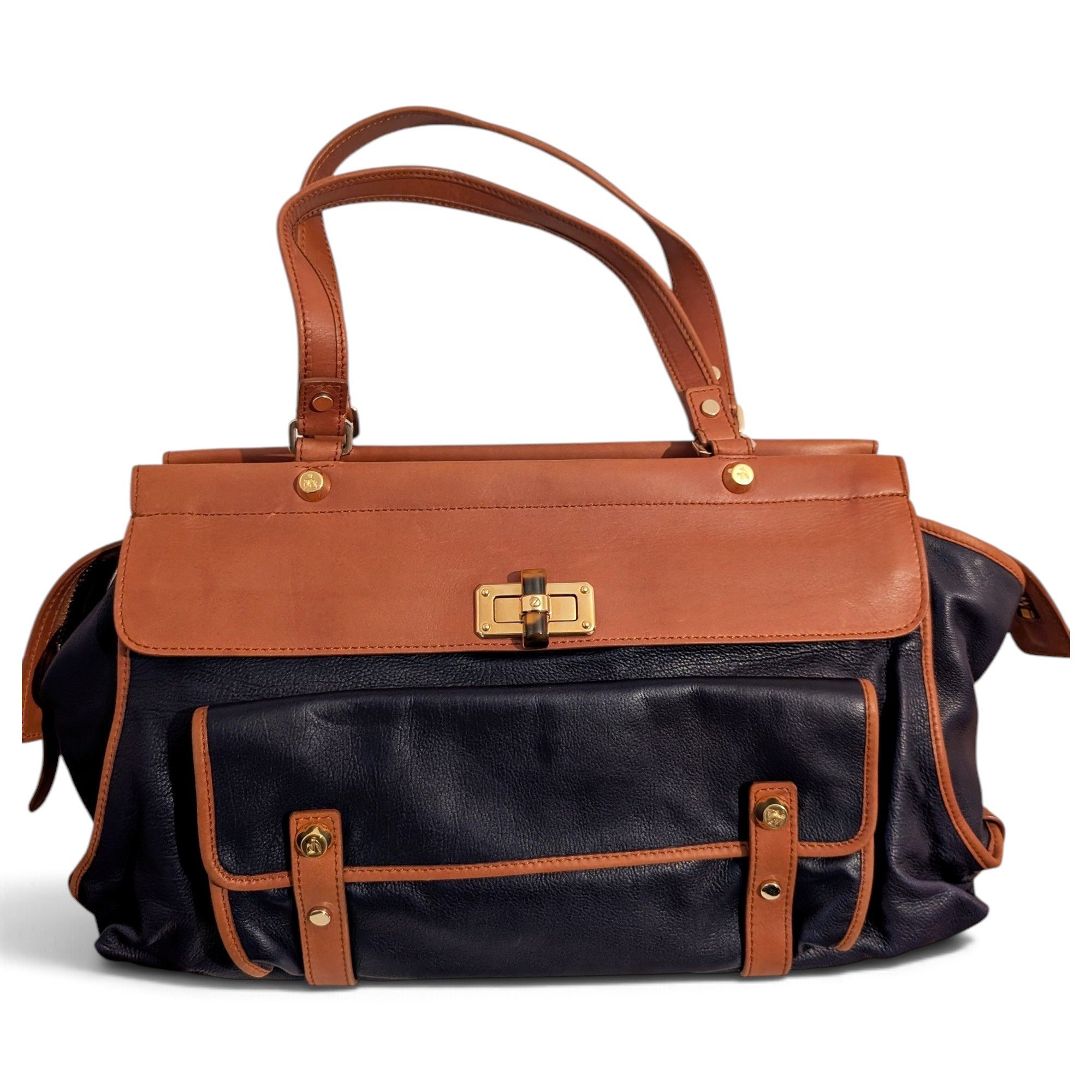 Leather handbag