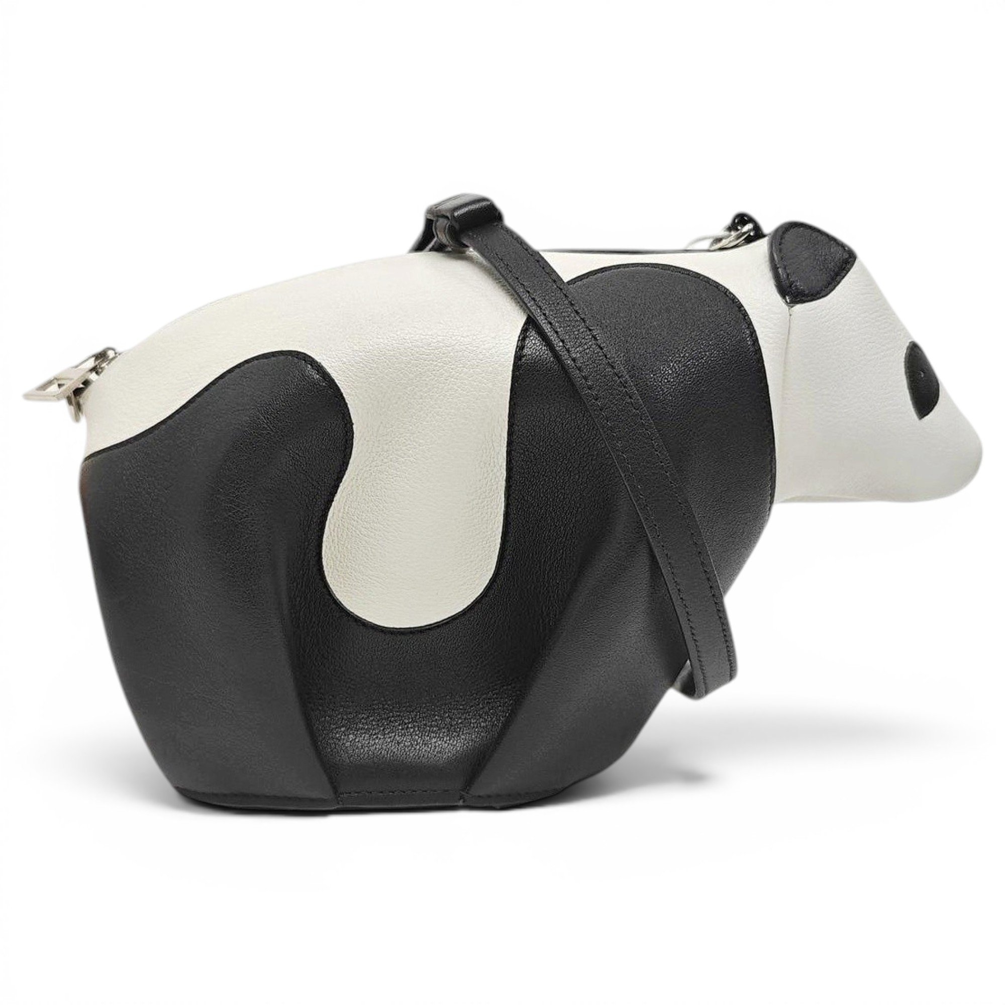 Animals leather handbag