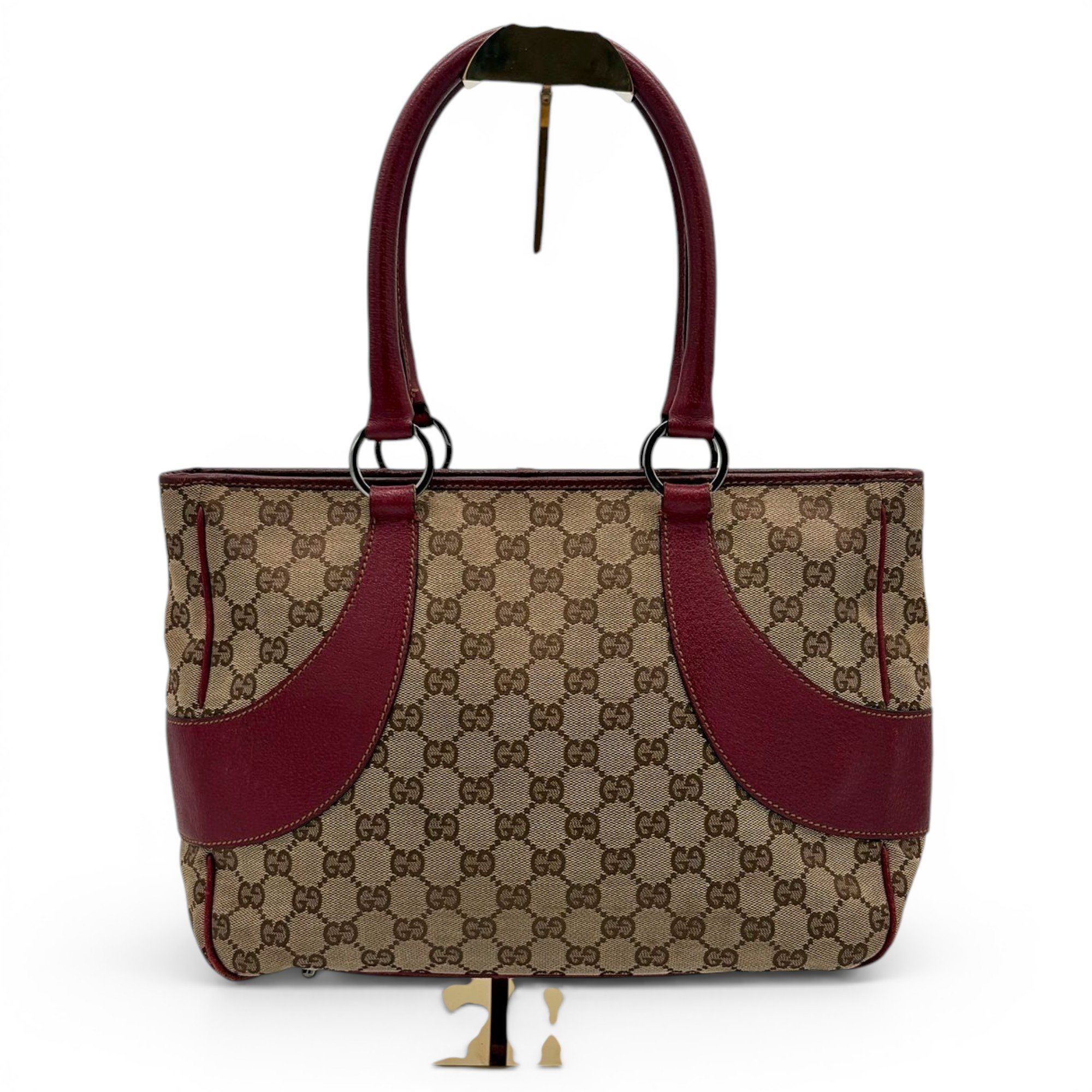 Leather tote