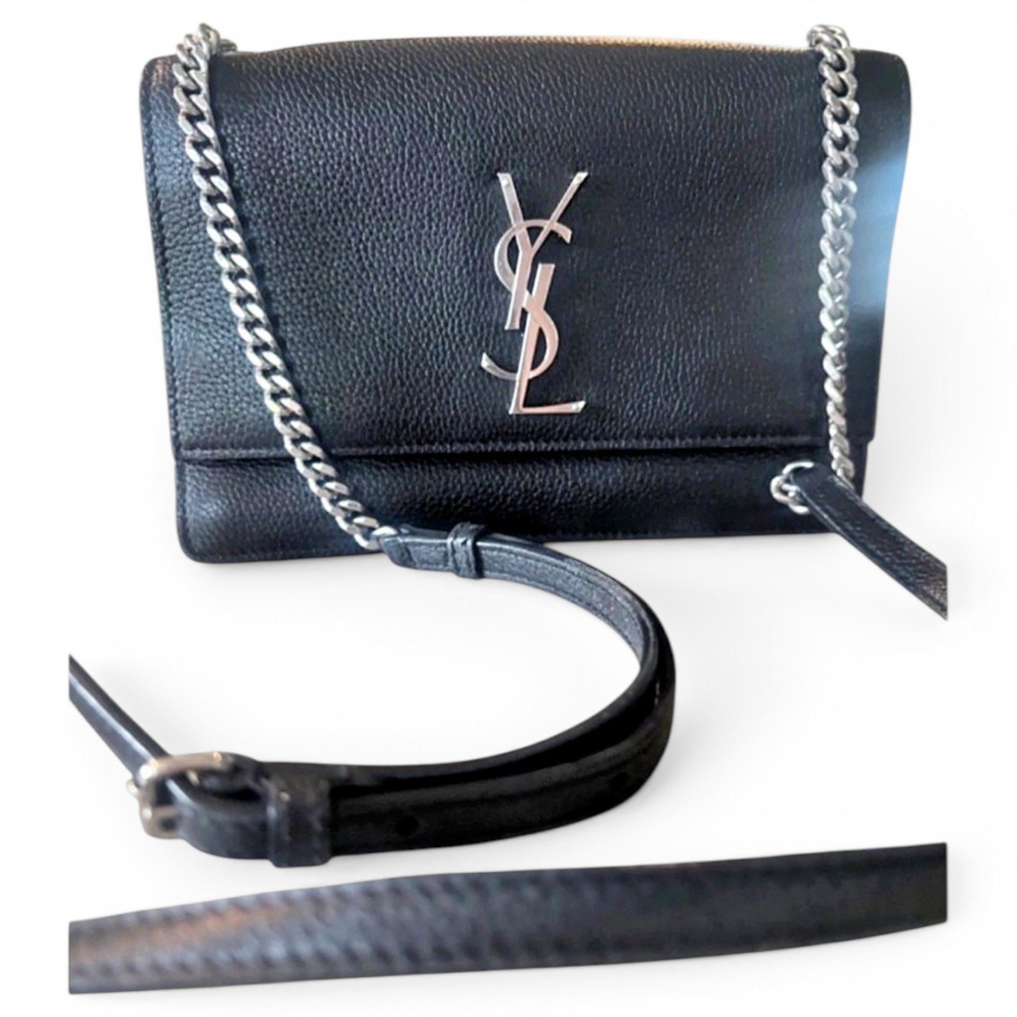 Leather crossbody bag