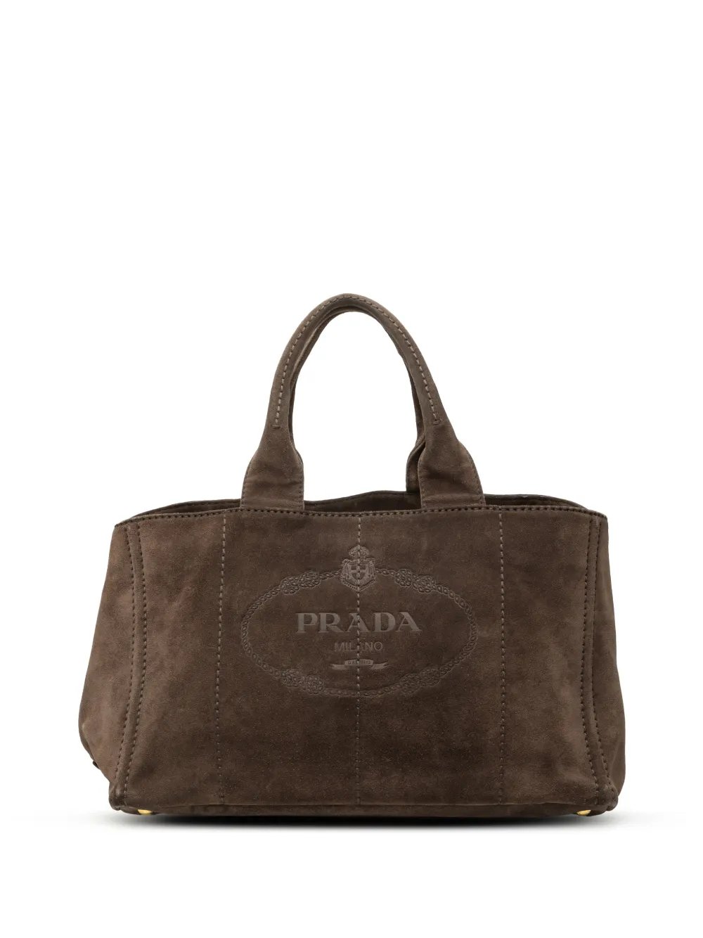 2013-2026 Large Suede Canapa Logo Tote satchel
