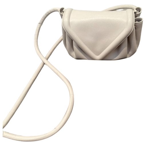 Beak leather crossbody bag