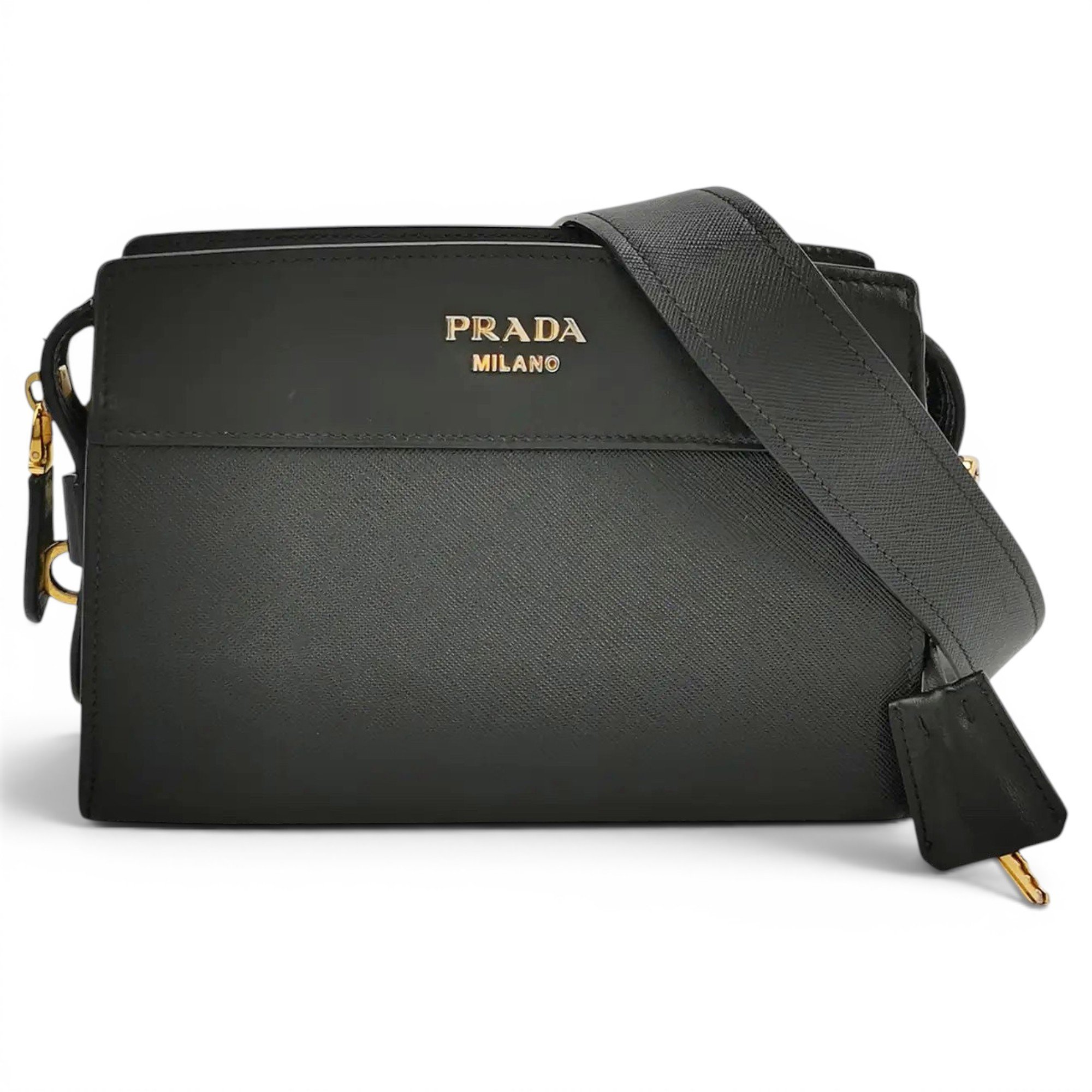 Leather crossbody bag