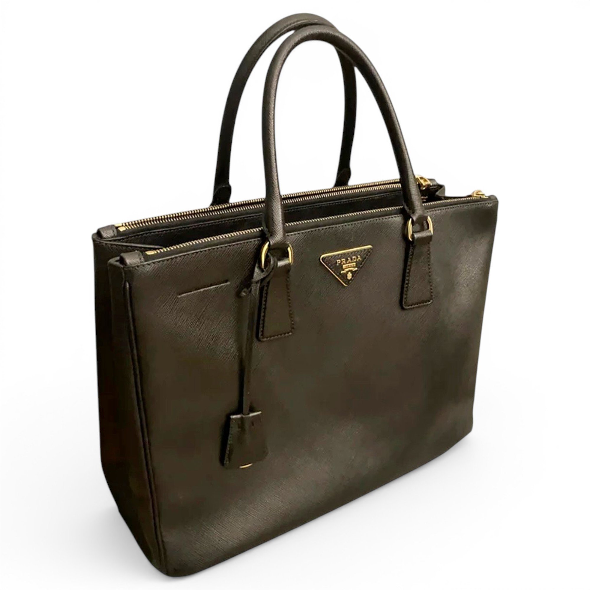 Galleria leather handbag
