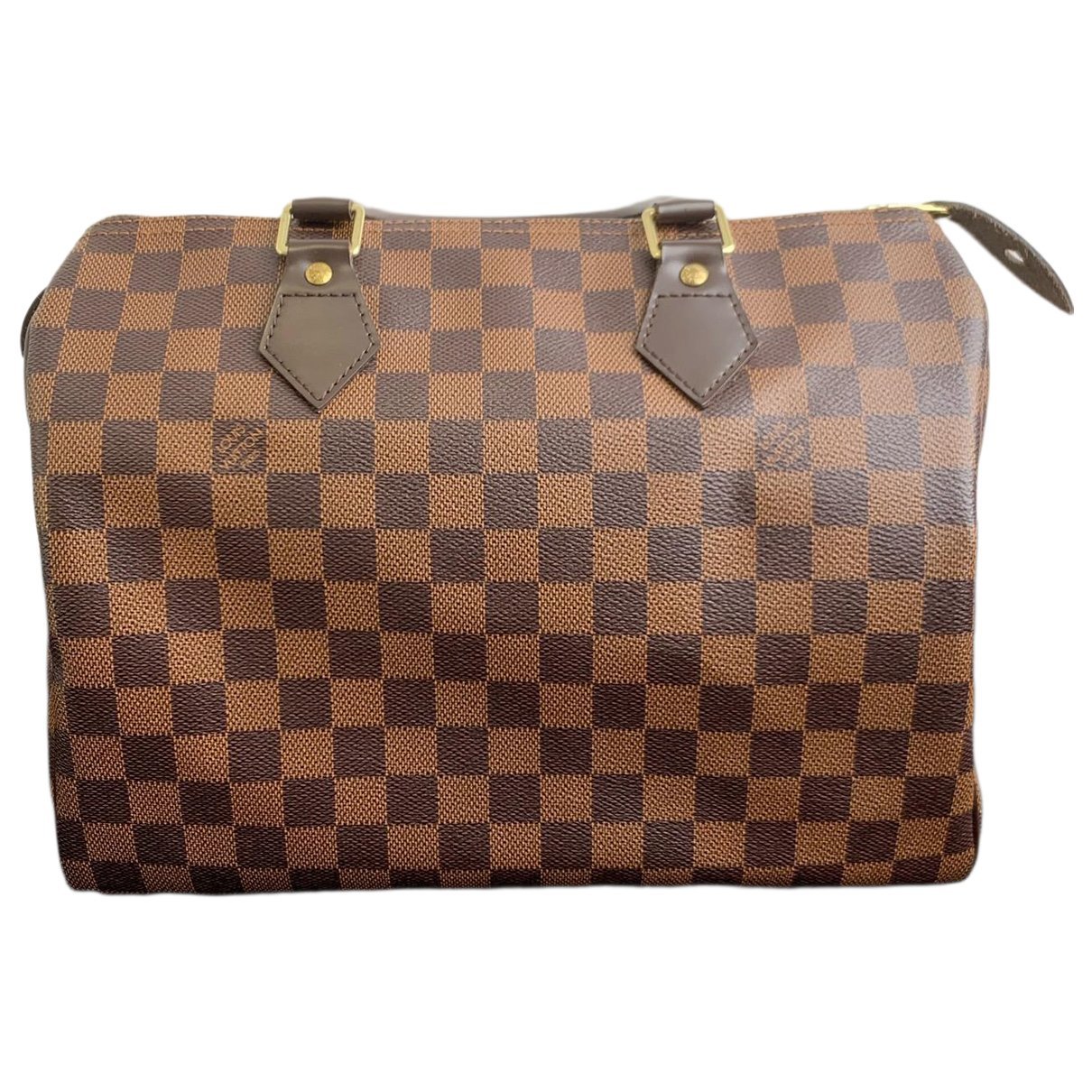 Speedy leather handbag