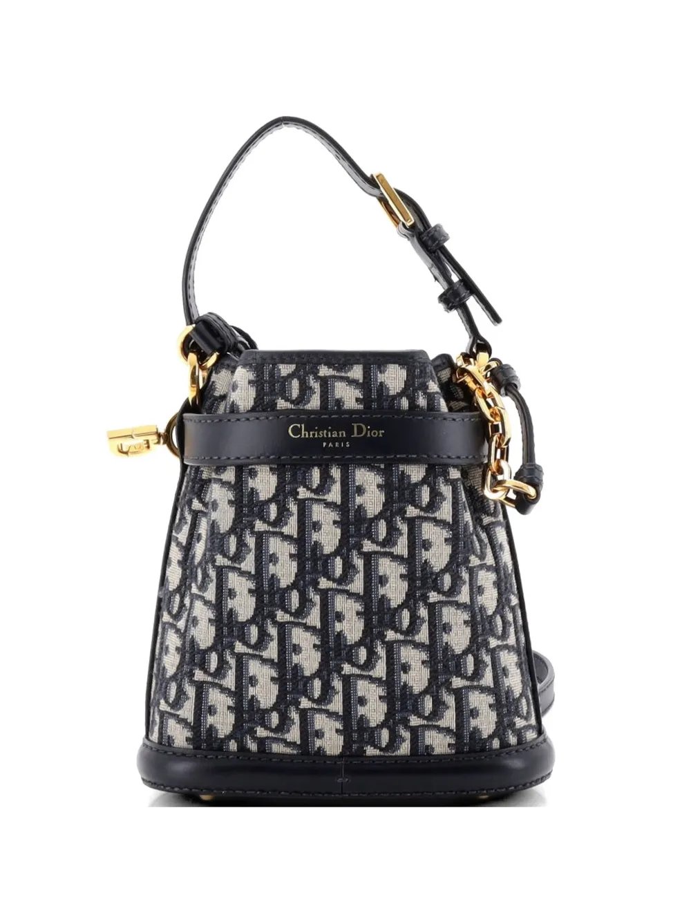 C'est Oblique Canvas Small bucket bag