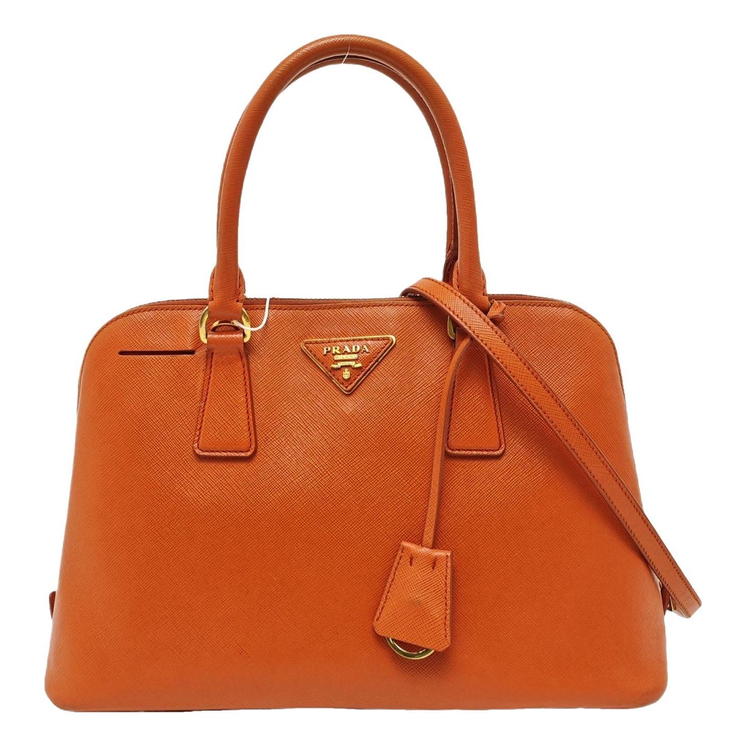 Promenade leather handbag