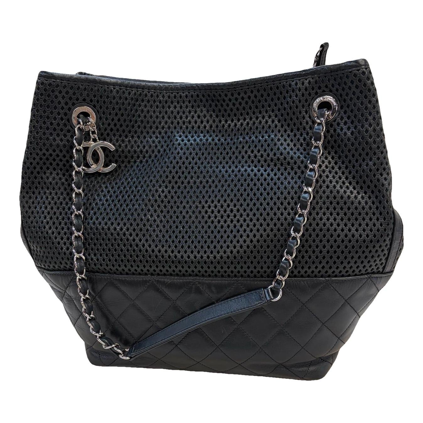 Leather tote