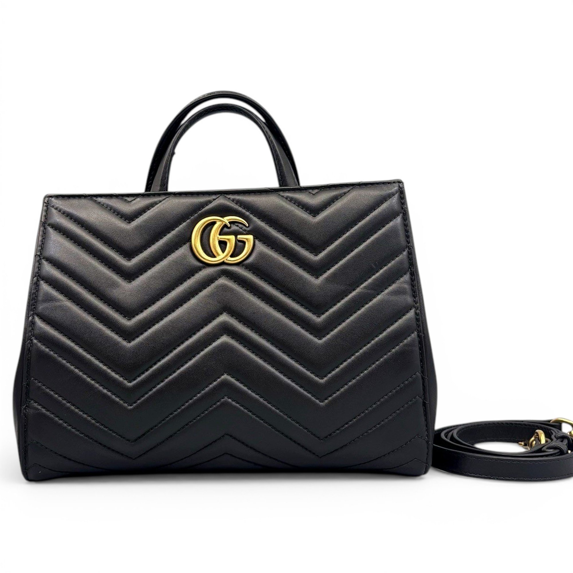 GG Marmont Shopping leather handbag