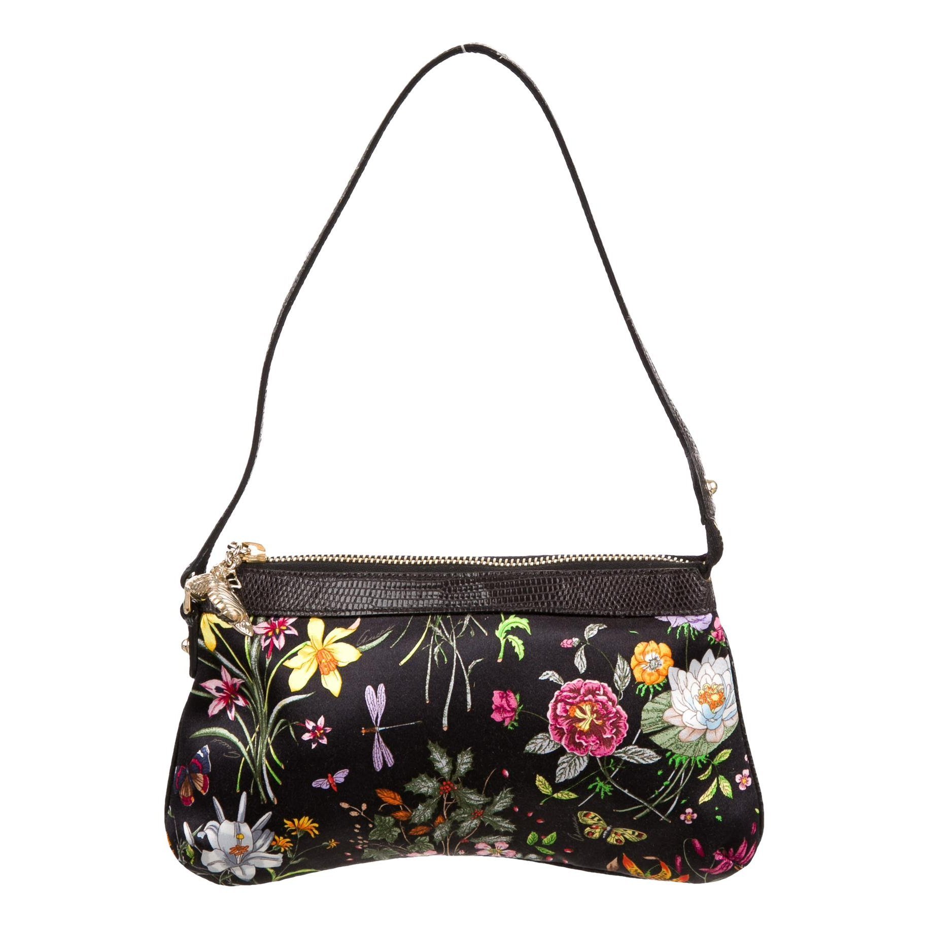 Silk clutch bag