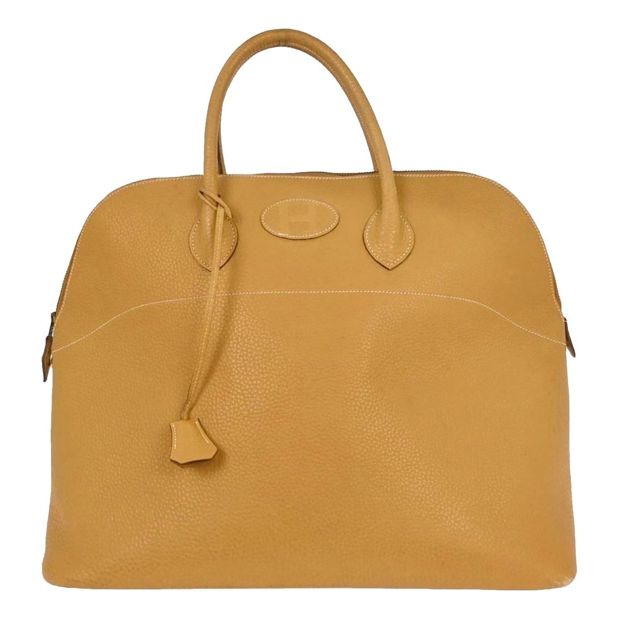 Hermes Bolide Handbag Natural Sable Ardennes Leather