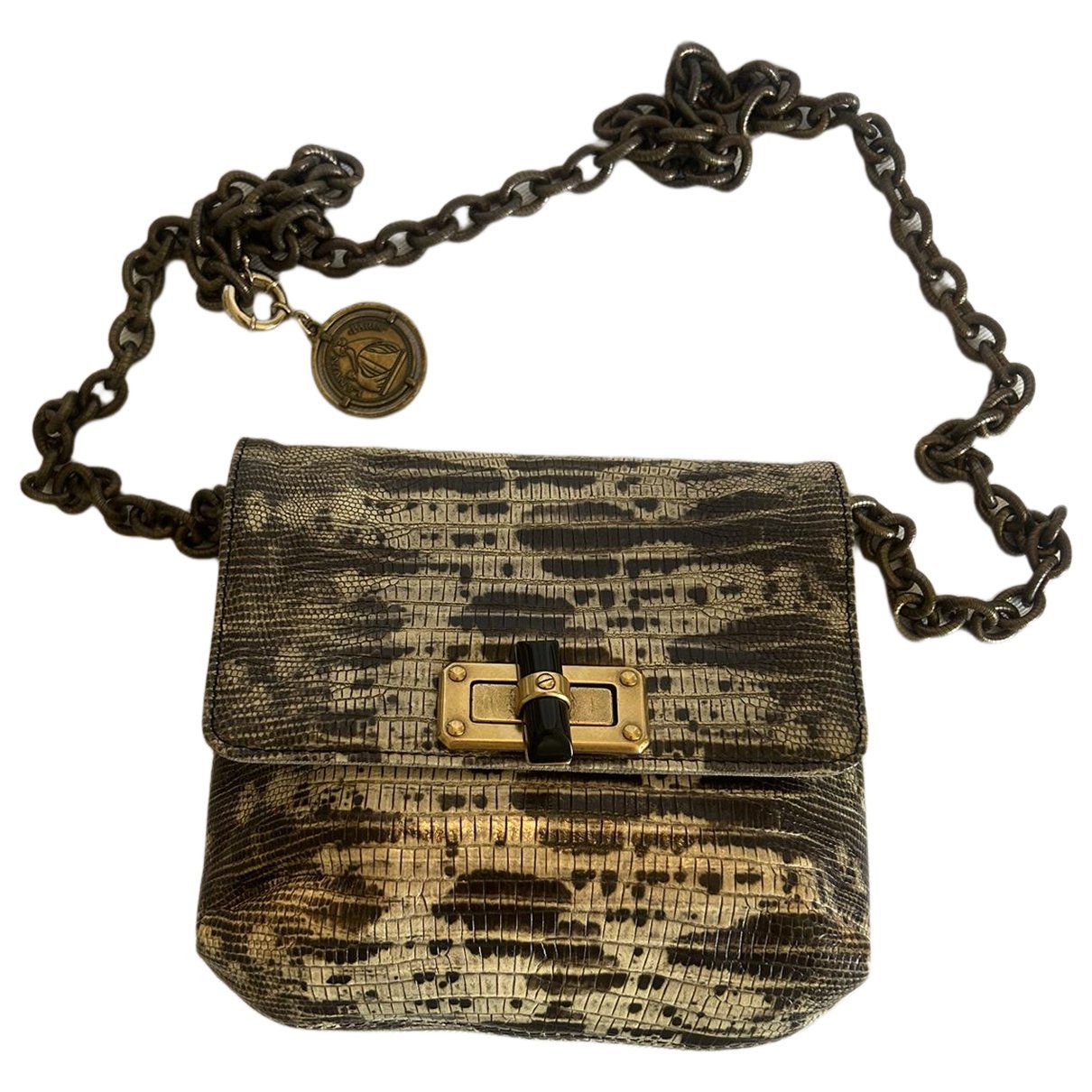 Leather crossbody bag