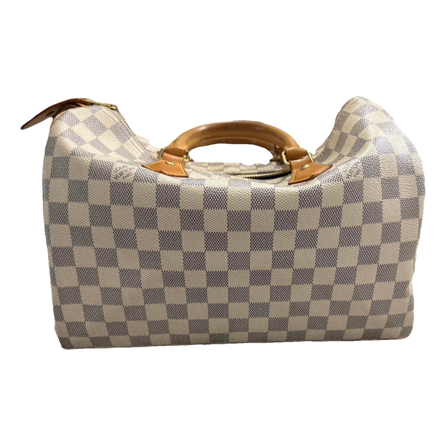 Speedy leather handbag