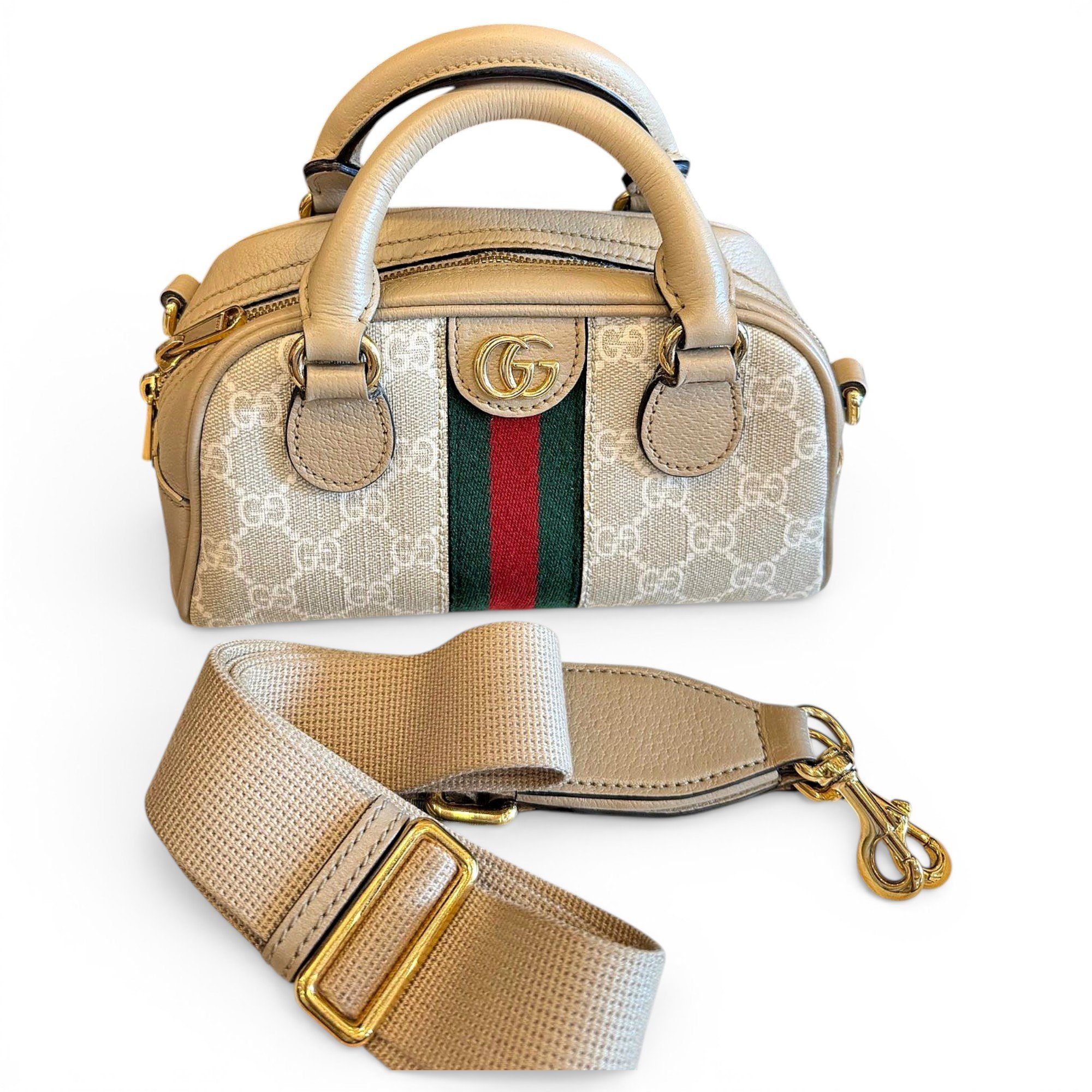 Vinyl crossbody bag