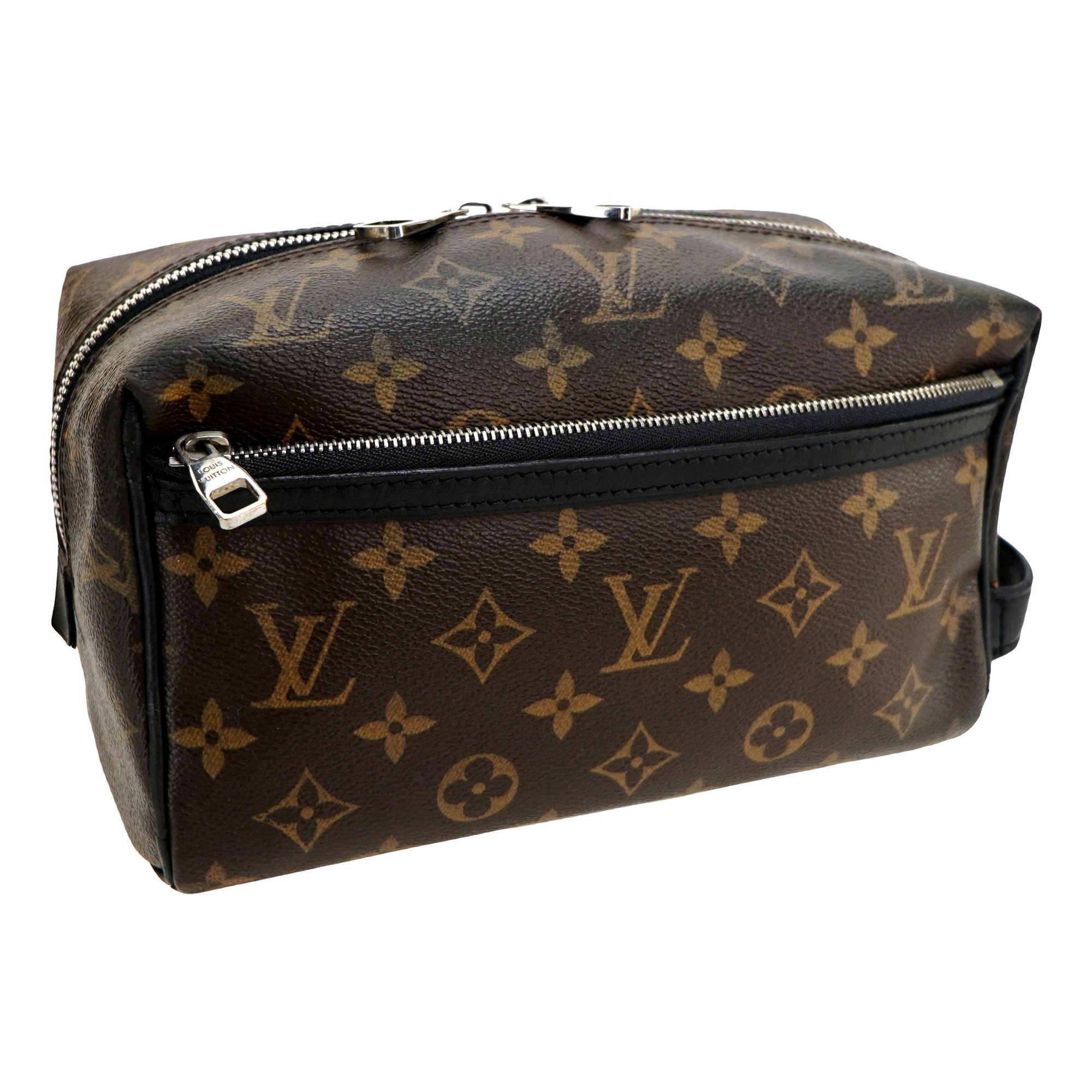 Leather vanity case