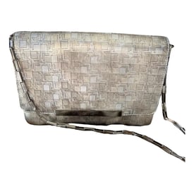 Lancel Varenne patent leather handbag