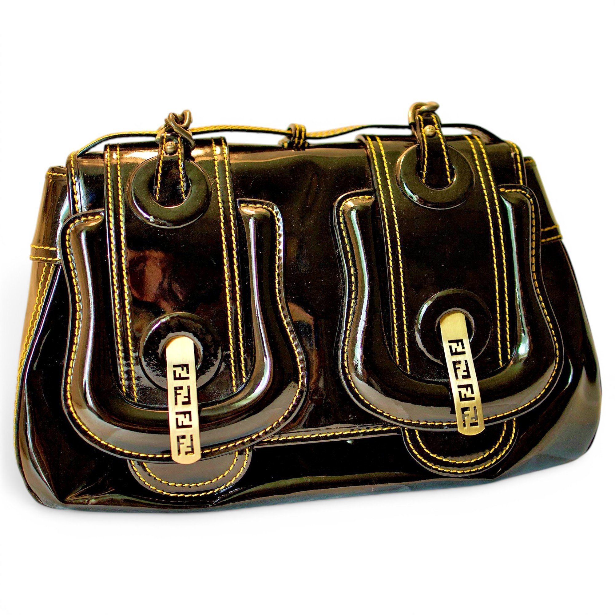 Fendi Bag patent leather handbag