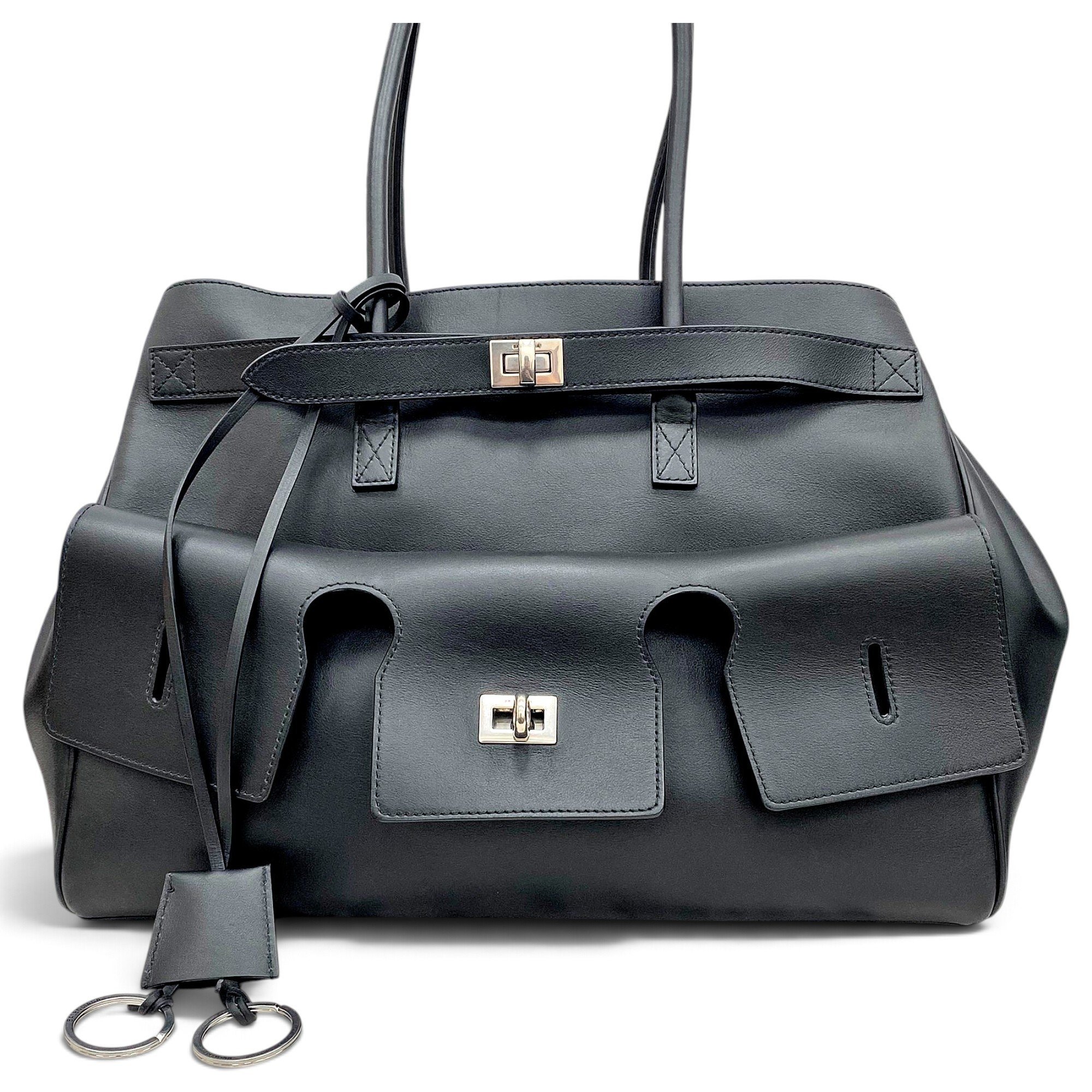 Carry All Bel Air leather handbag