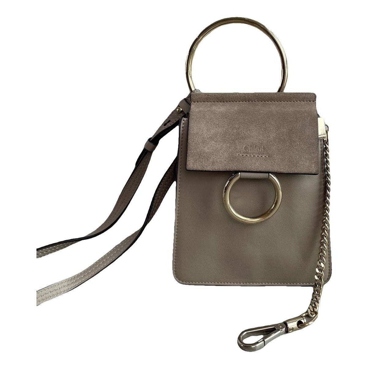 Faye leather handbag