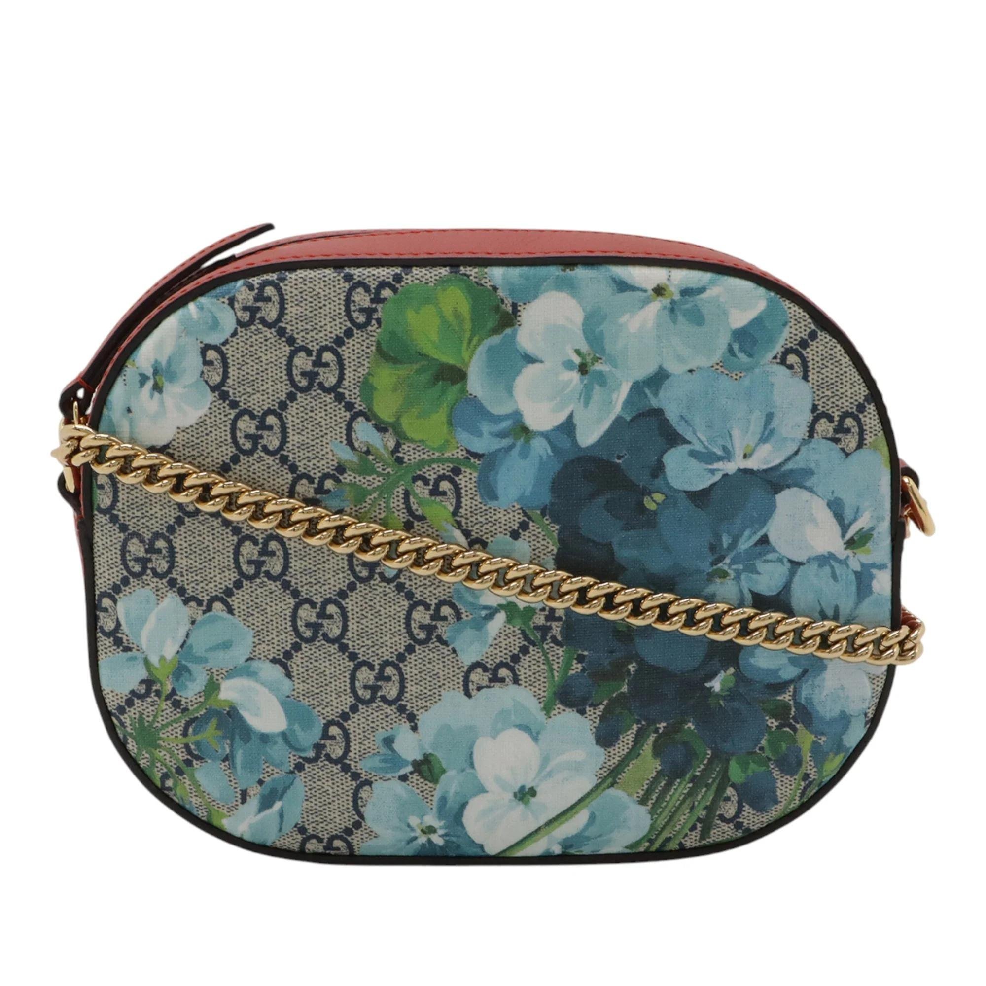 Gucci B leather crossbody bag