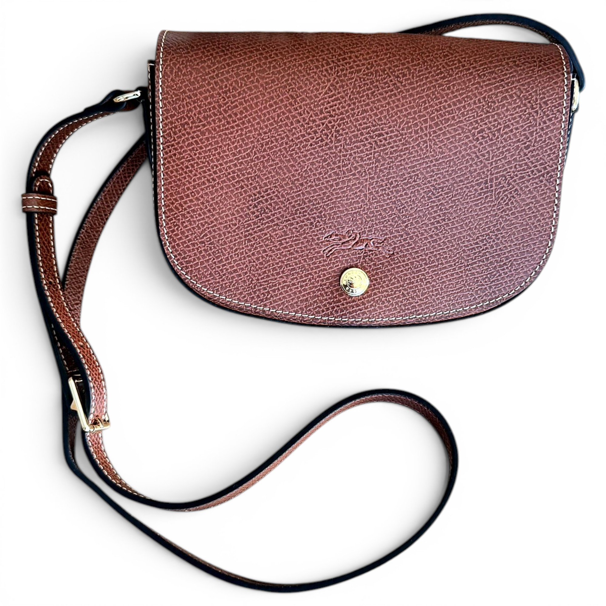 Leather crossbody bag
