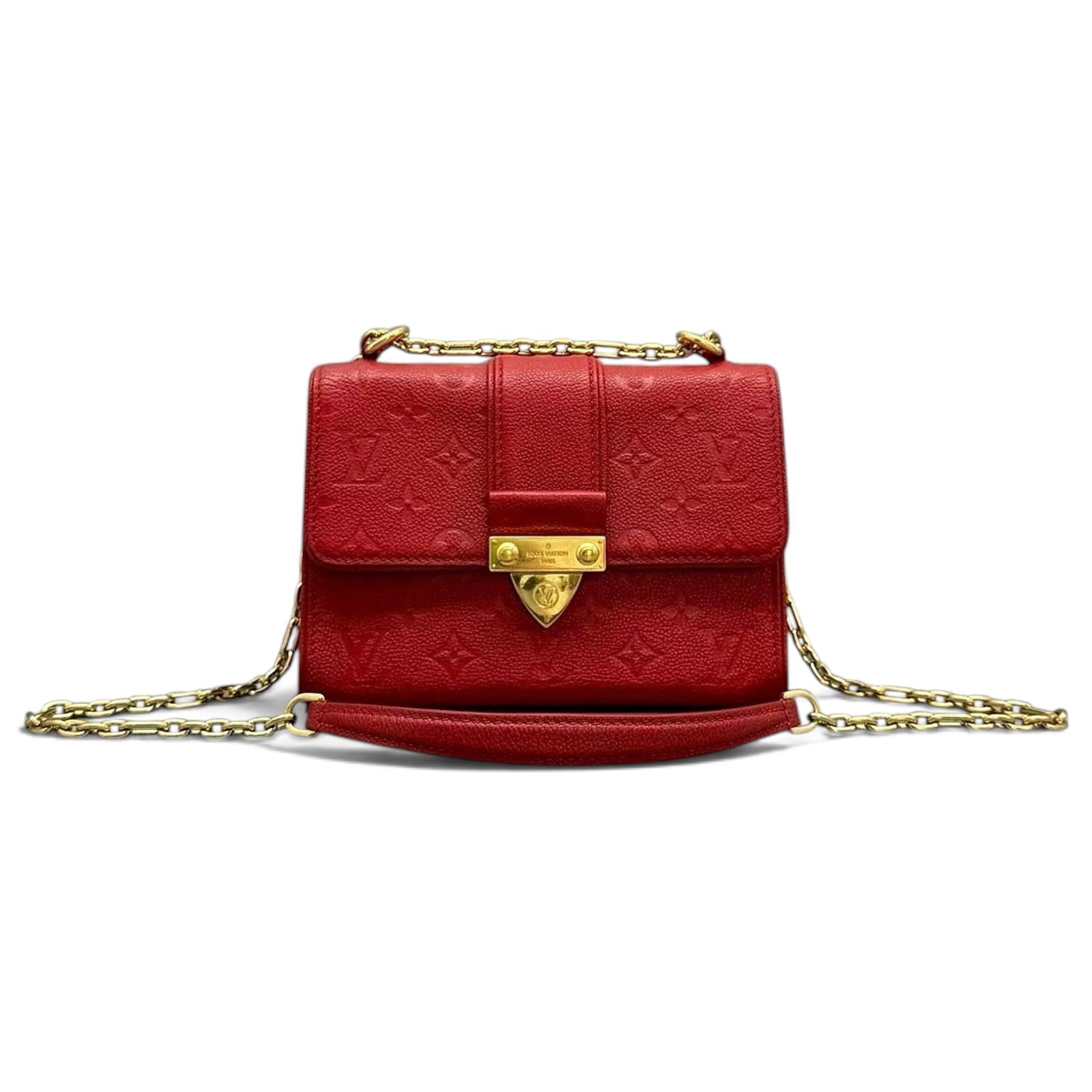 Saint Sulpice leather crossbody bag