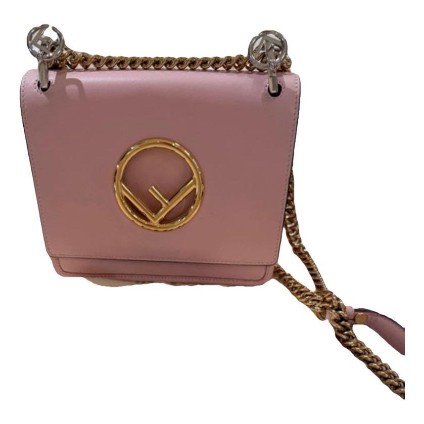 Kan I Logo leather handbag