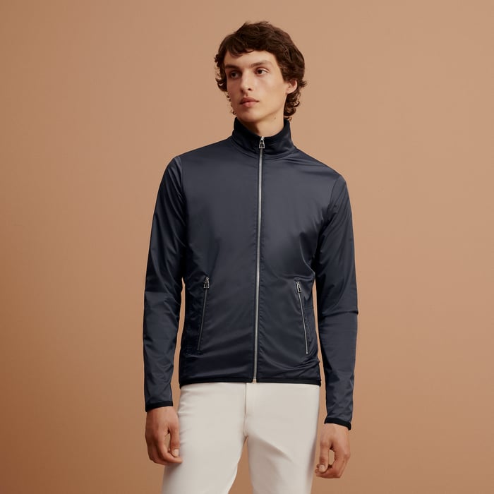 Navy Warm-up Fleece