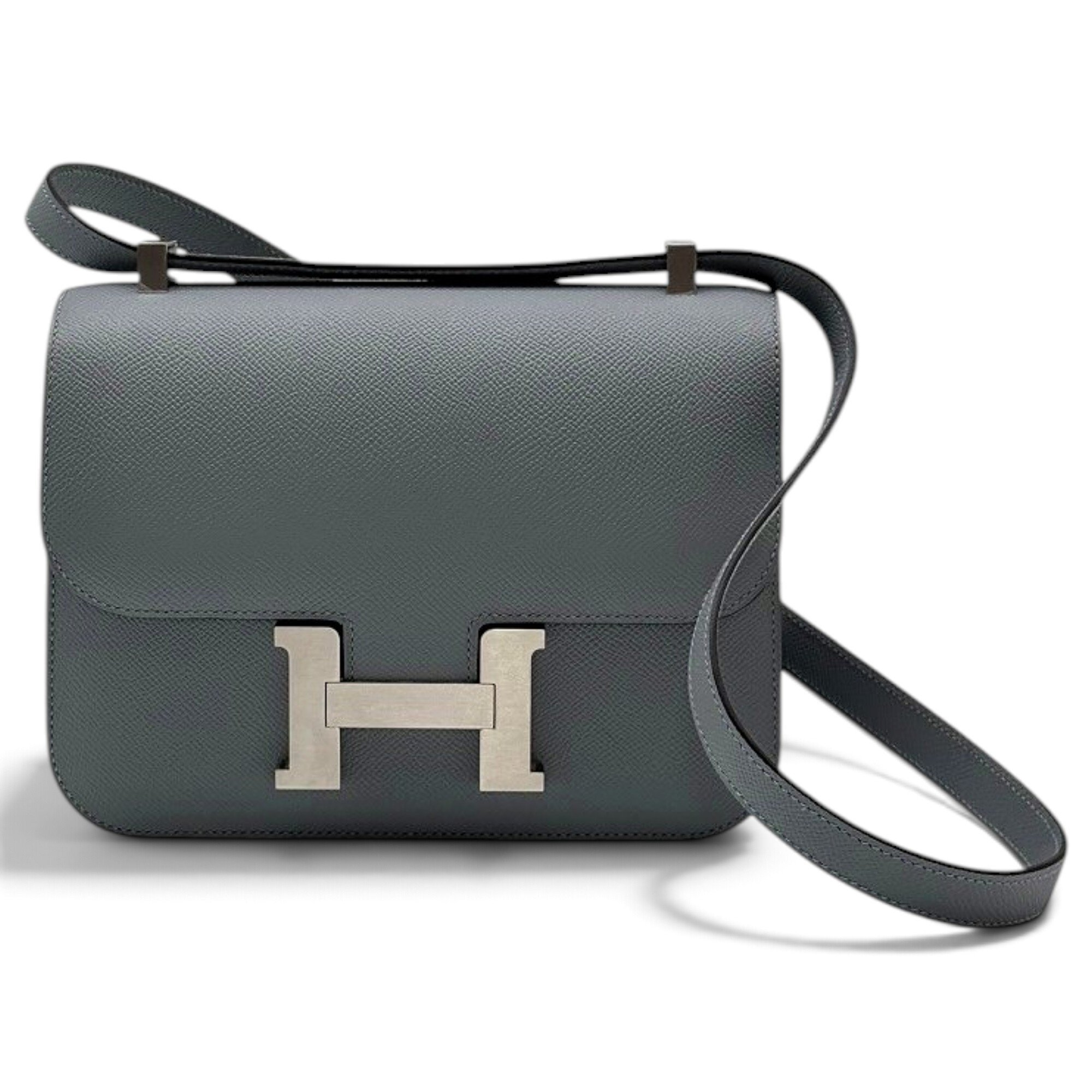 Constance leather clutch bag