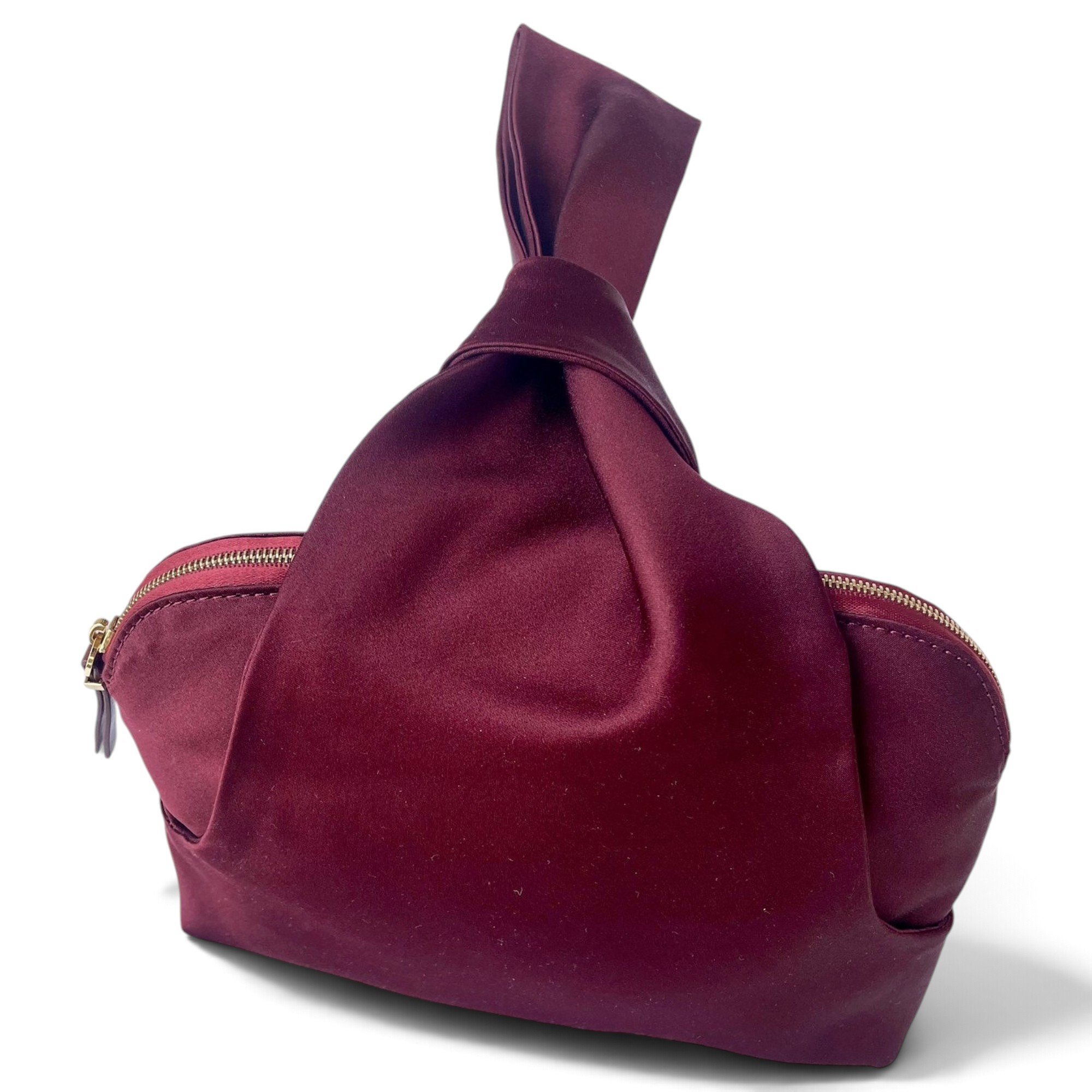 Ascot cloth clutch bag
