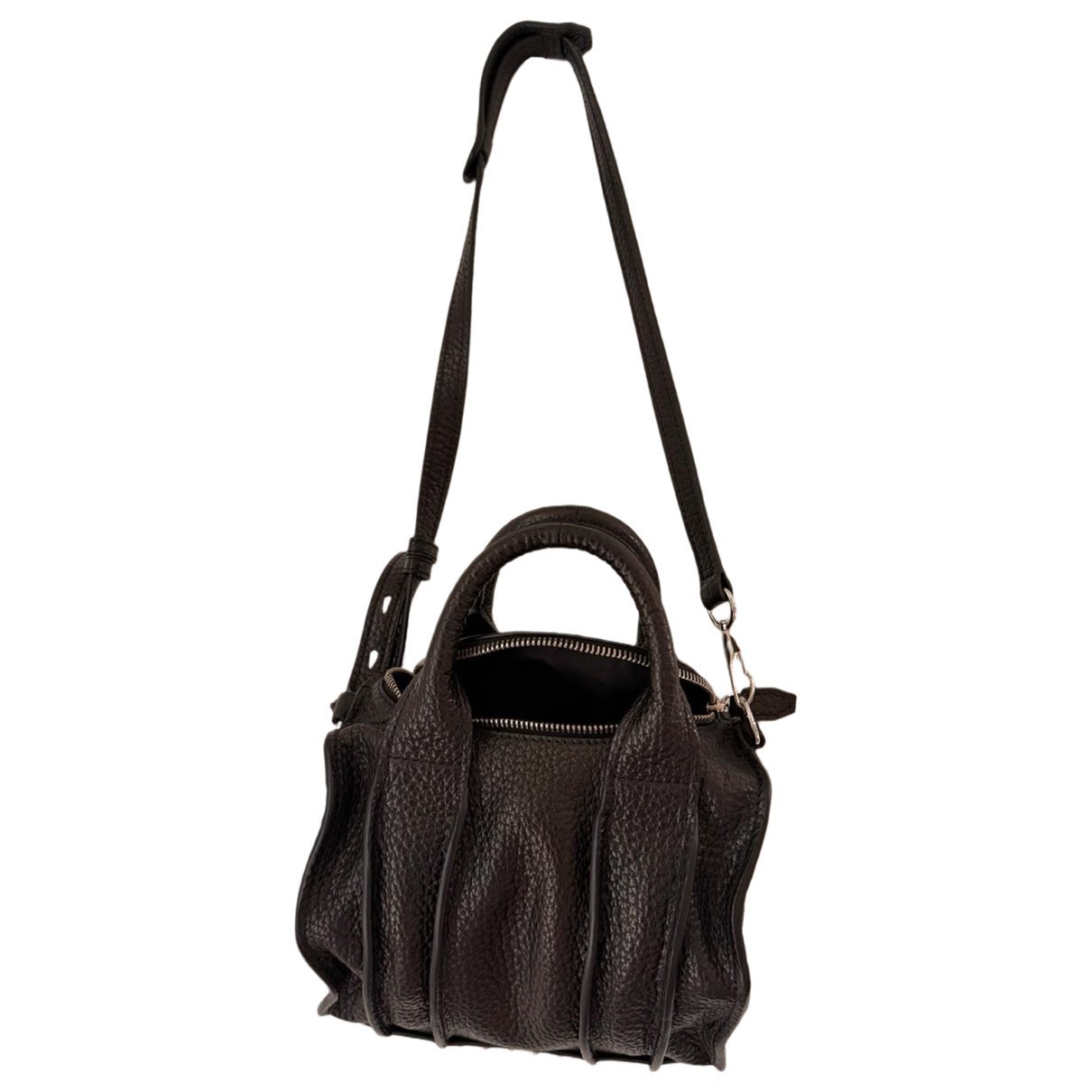 Rockie leather satchel