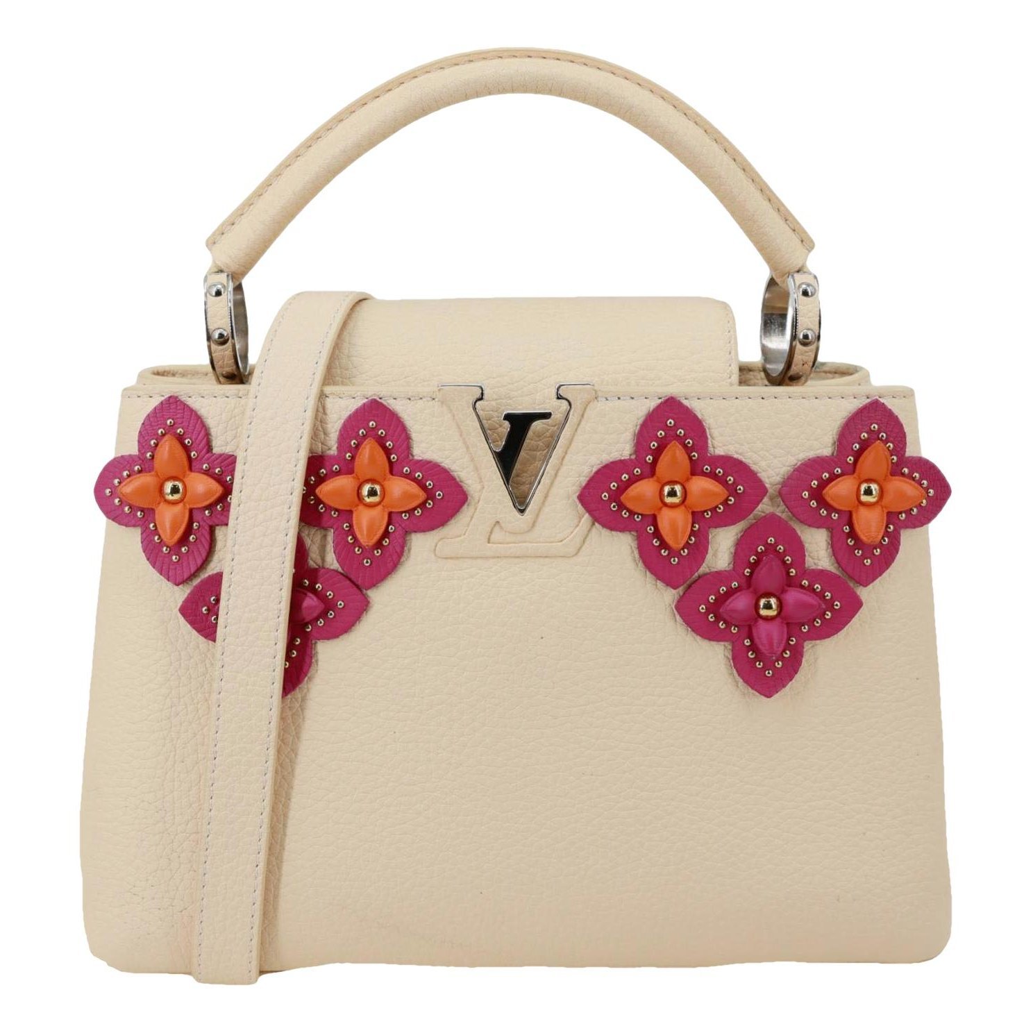 Capucines leather crossbody bag