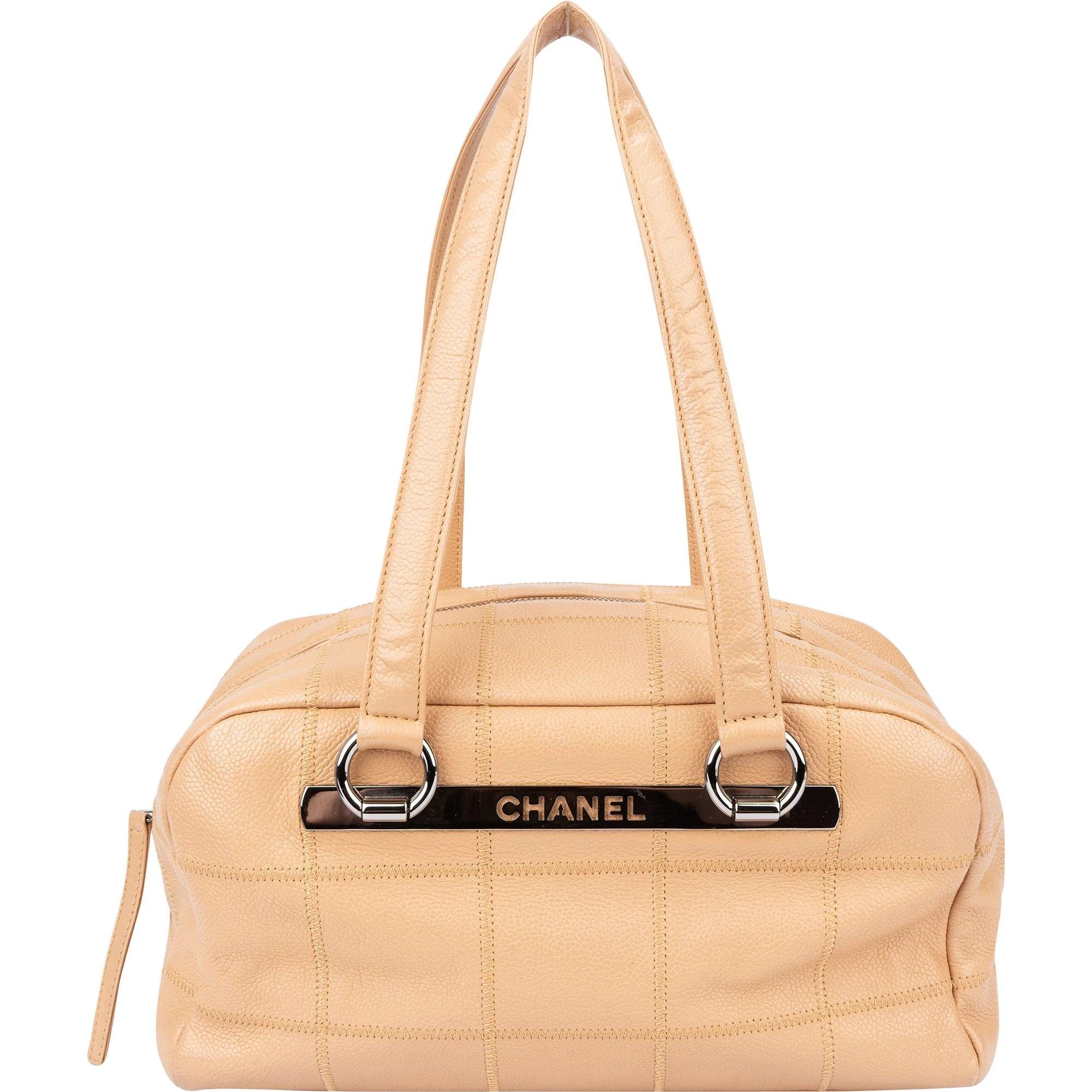 East West Chocolate Bar leather handbag