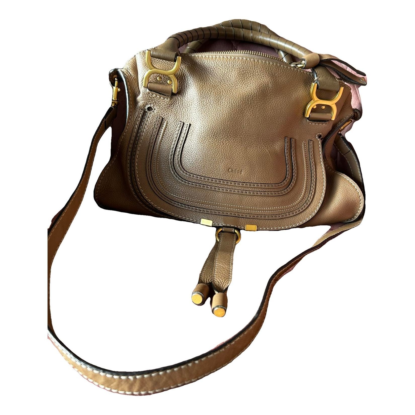 Chloe Marcie leather crossbody bag