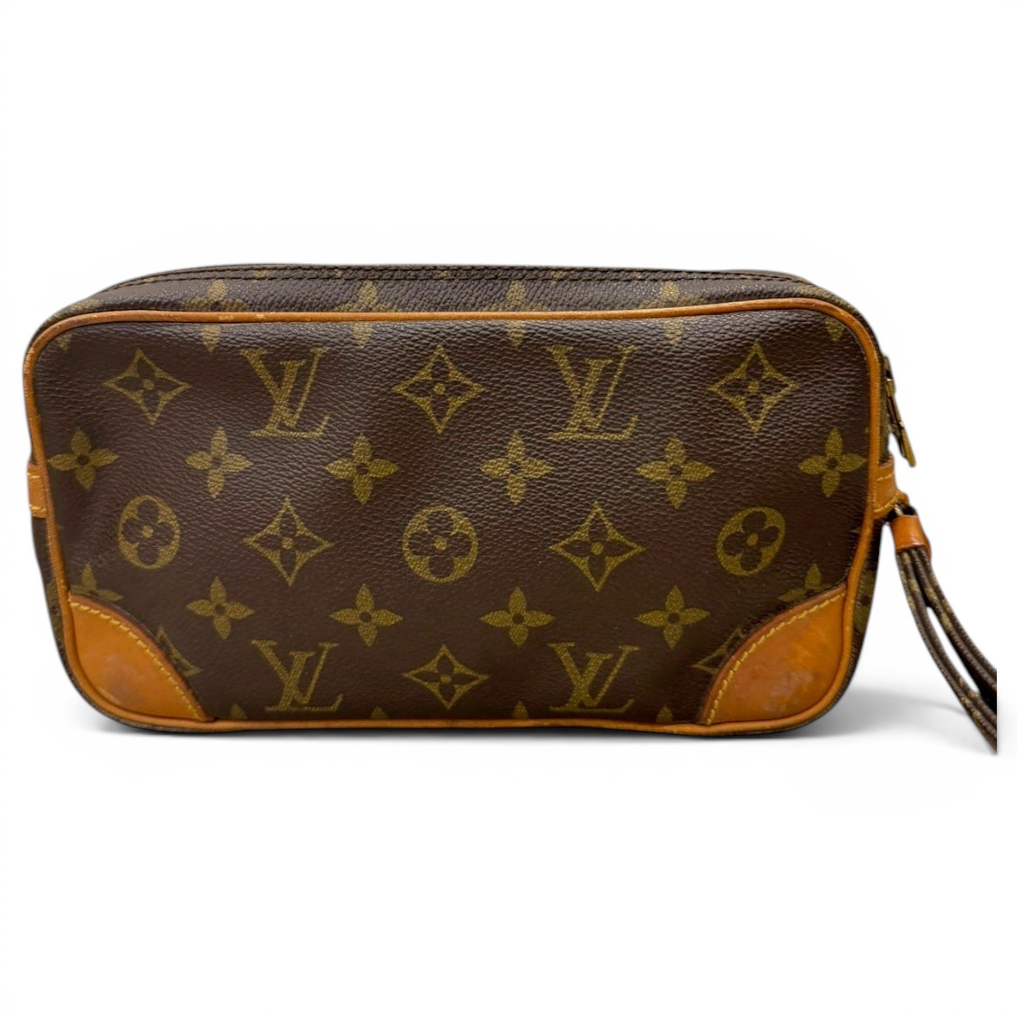 Marly Dragonne leather clutch bag