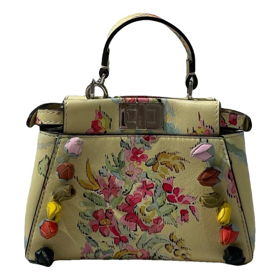 Peekaboo leather handbag