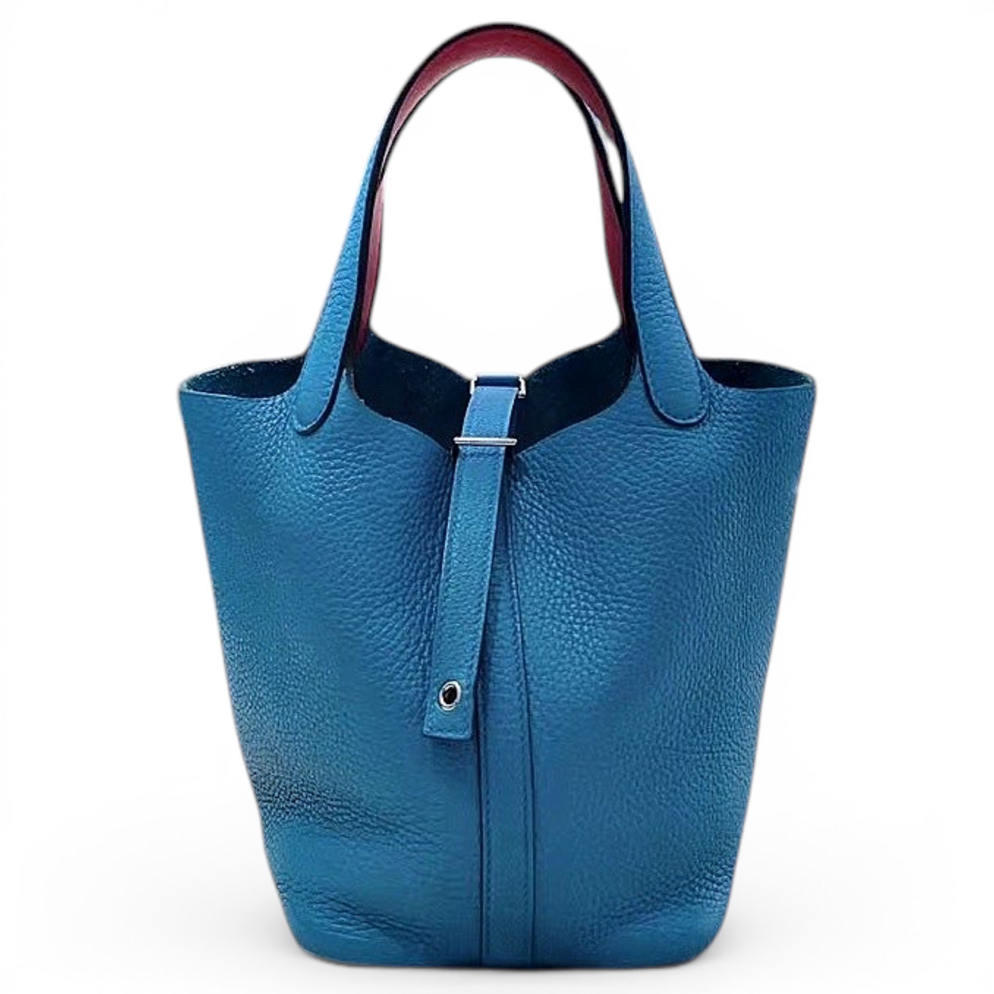 Picotin leather handbag