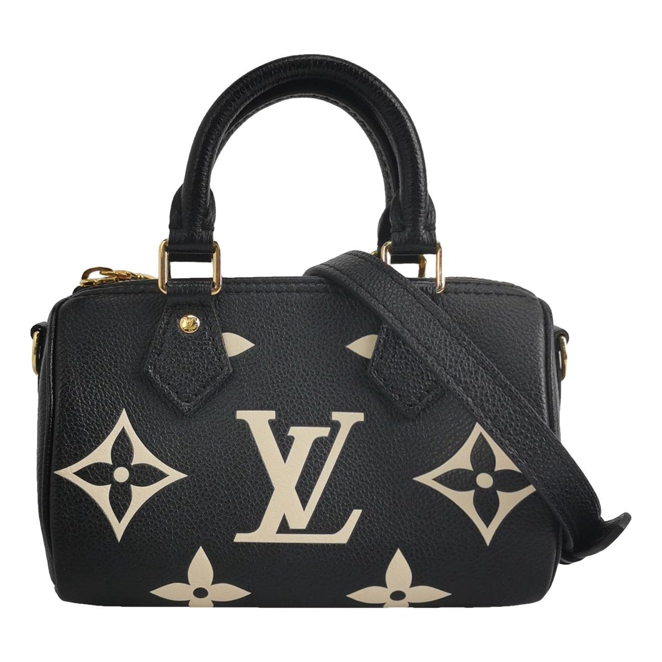 Speedy leather handbag