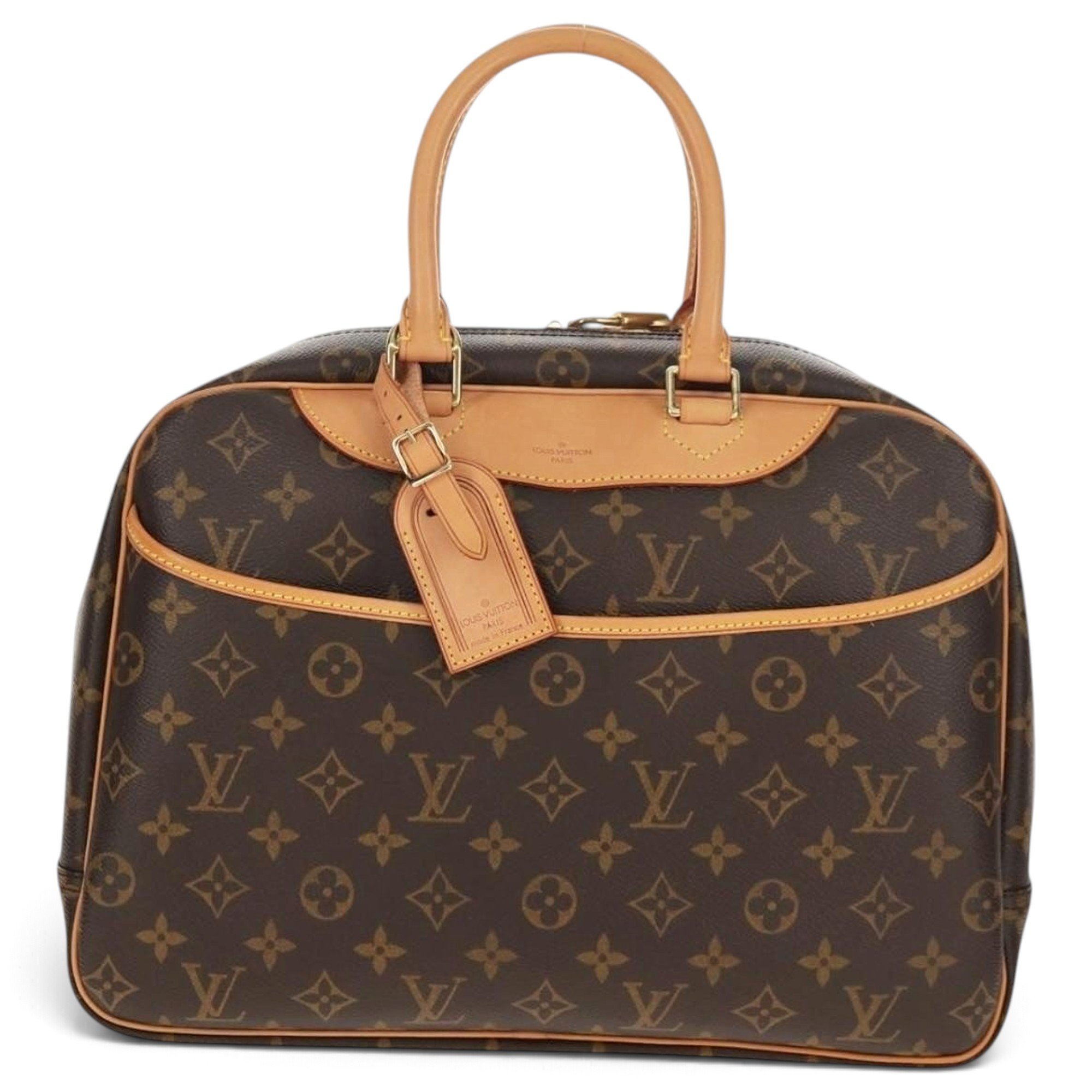 Deauville leather handbag