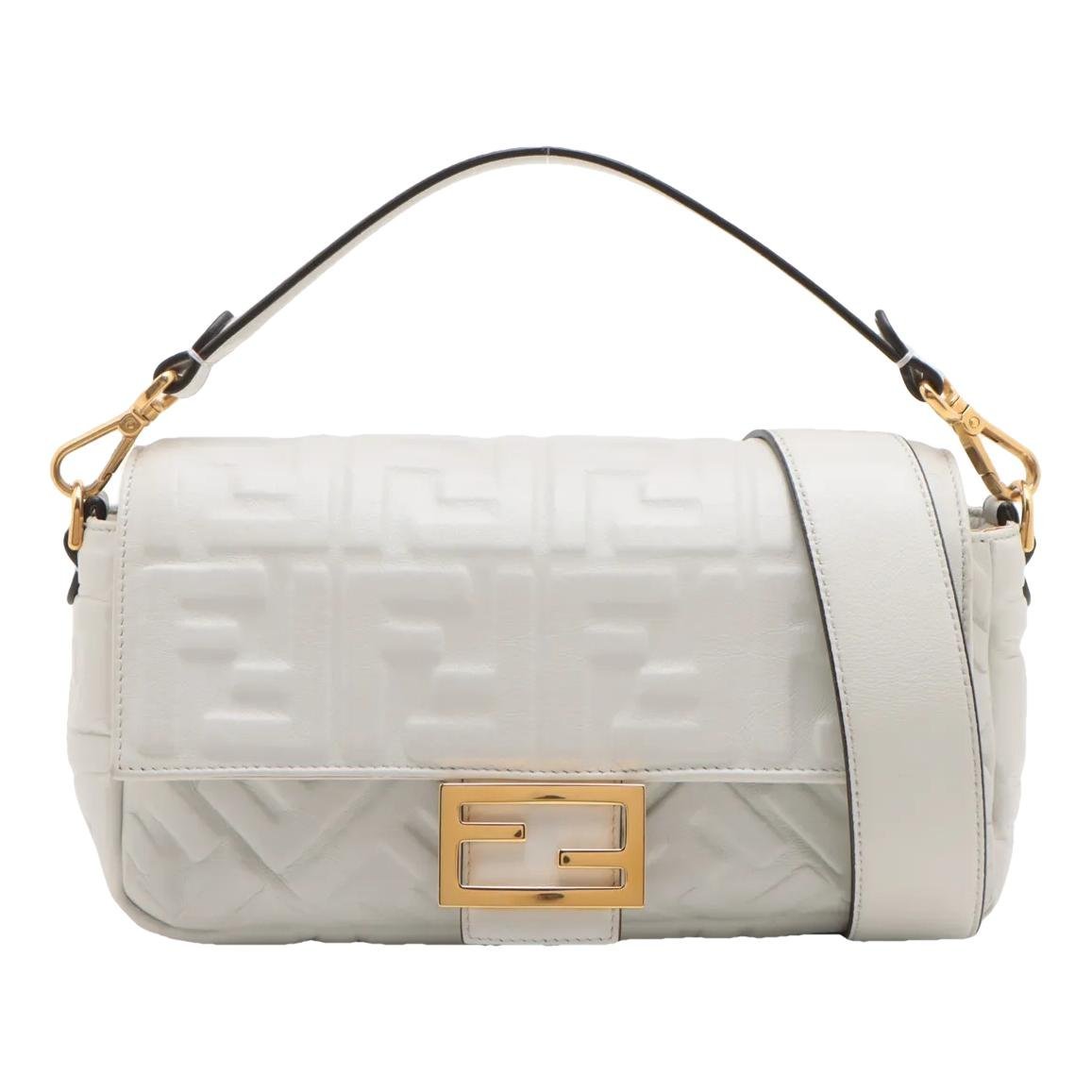 Baguette leather handbag