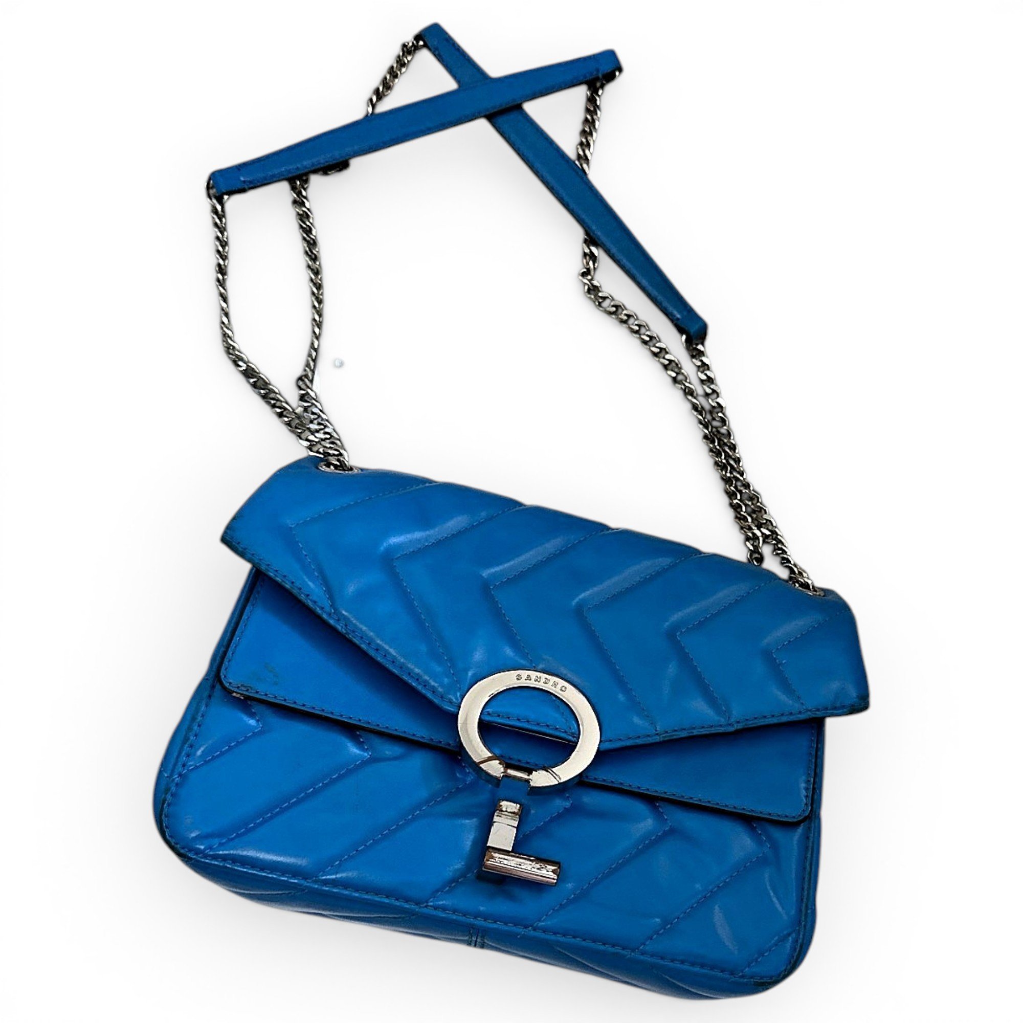 Sandro Yza leather handbag