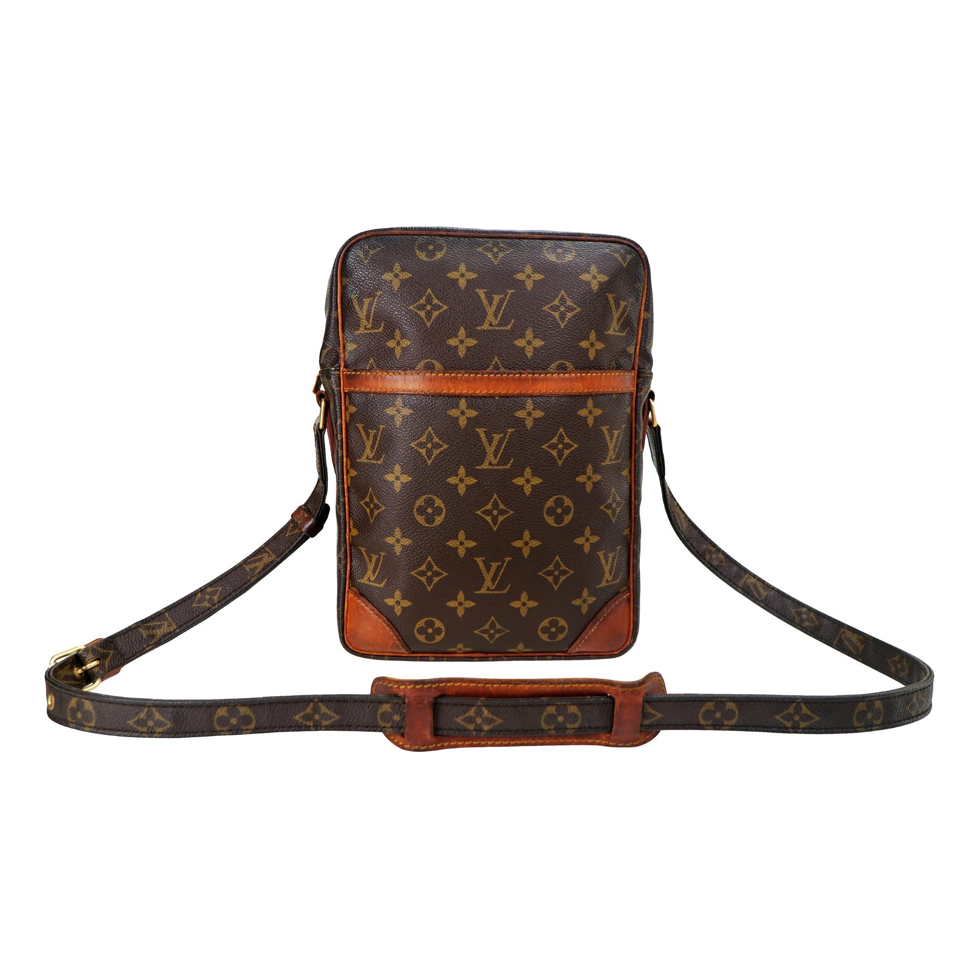 Danube leather crossbody bag