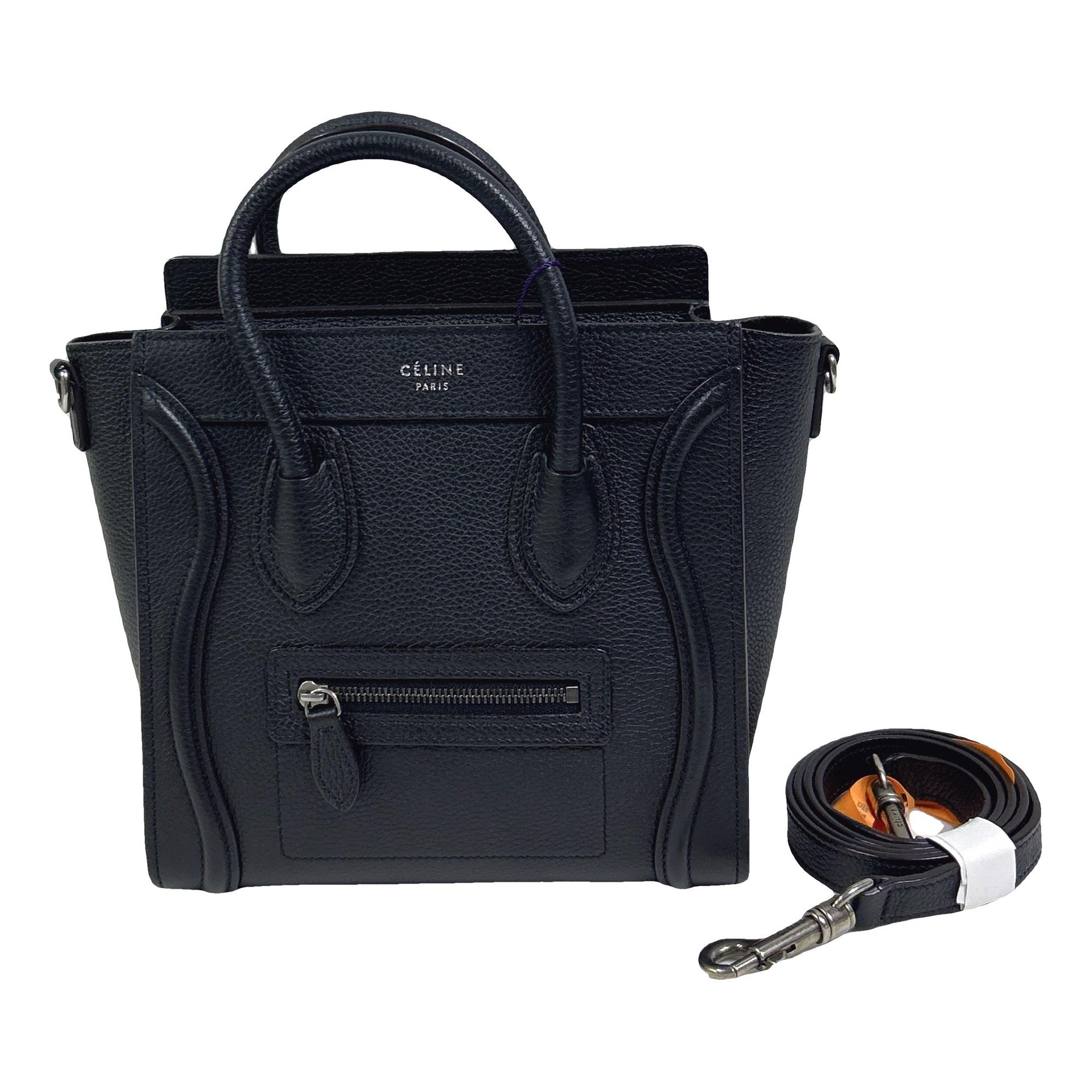 Nano Luggage leather handbag