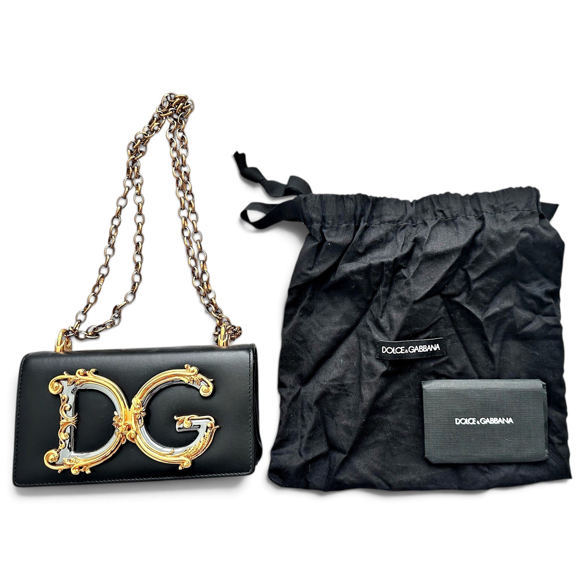 Dolce & Gabbana DG Girls leather handbag